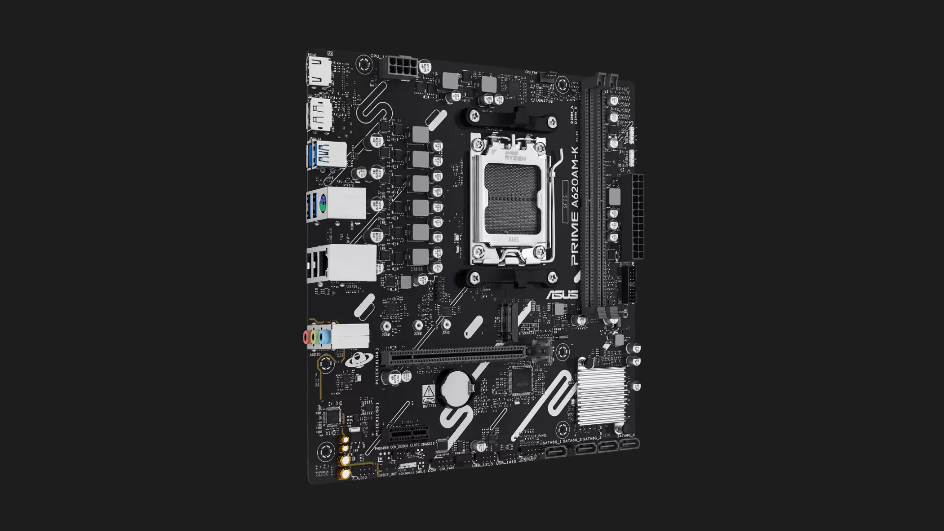 Материнська плата ASUS PRIME A620AM-K (90MB1GX0-M0EAY0)
