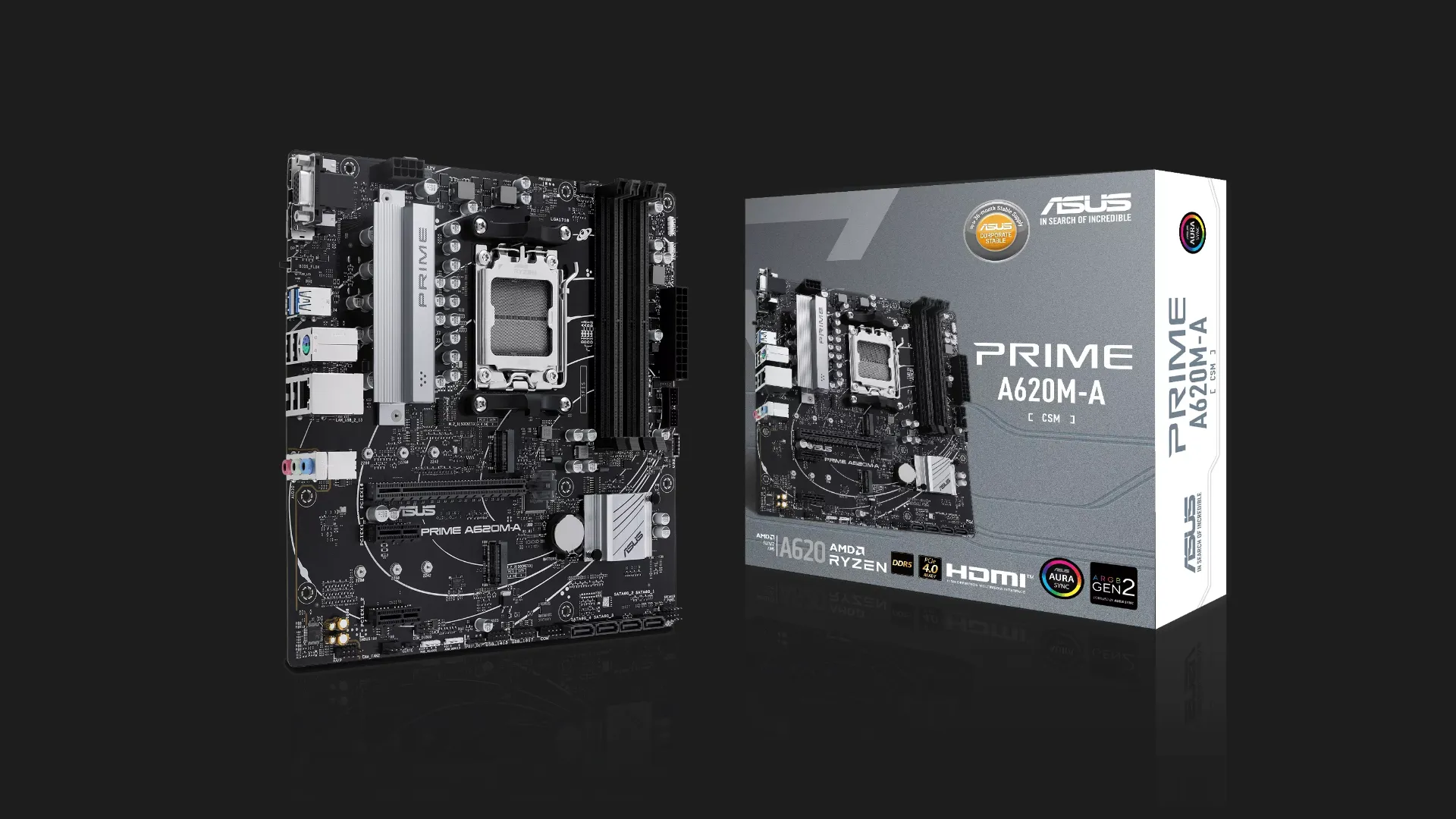 Материнська плата ASUS PRIME A620M-A-CSM (90MB1F10-M0EAYC)