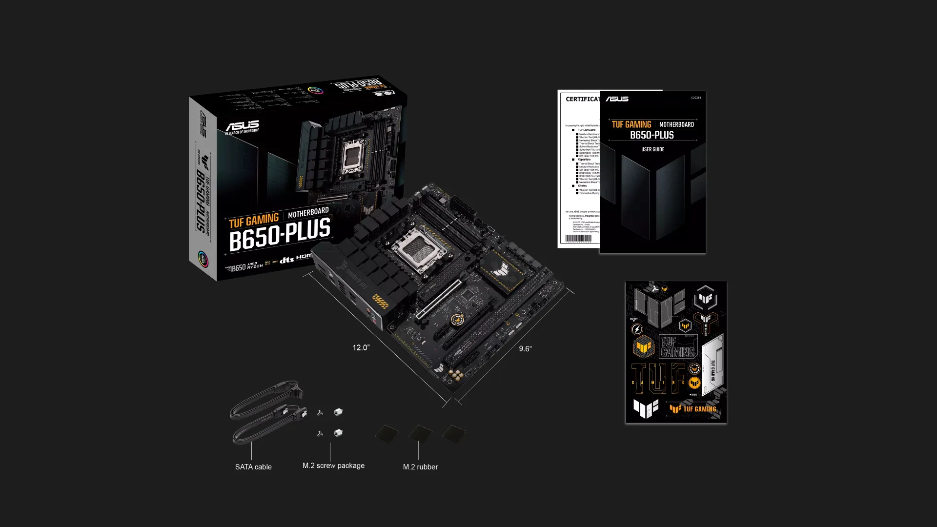 Материнська плата ASUS TUF GAMING B650-PLUS (90MB1BY0-M0EAY0)