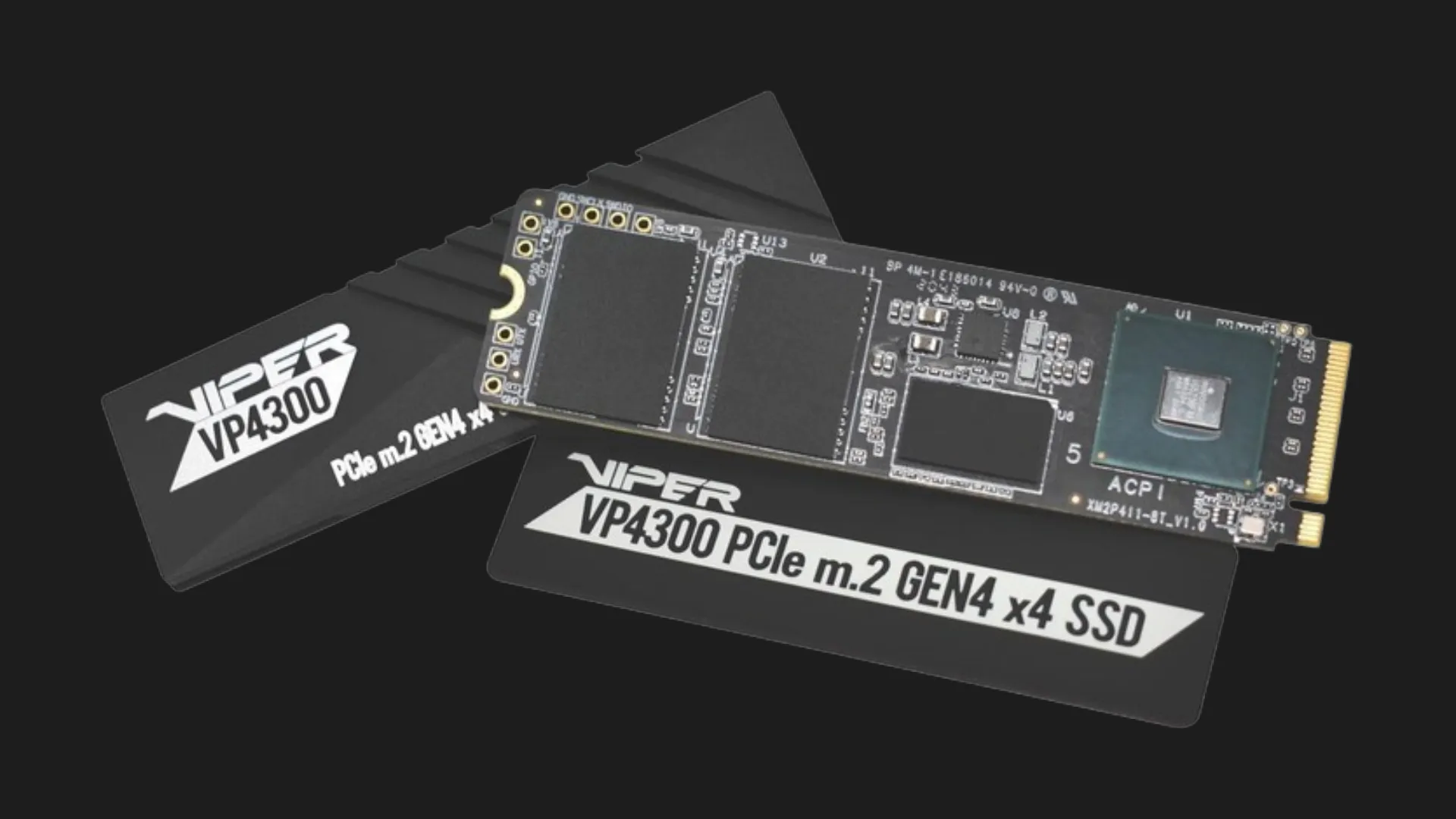 Накопичувач SSD Patriot VP4300 2TB NVMe PCIe 4.0 (VP4300-2TBM28H)