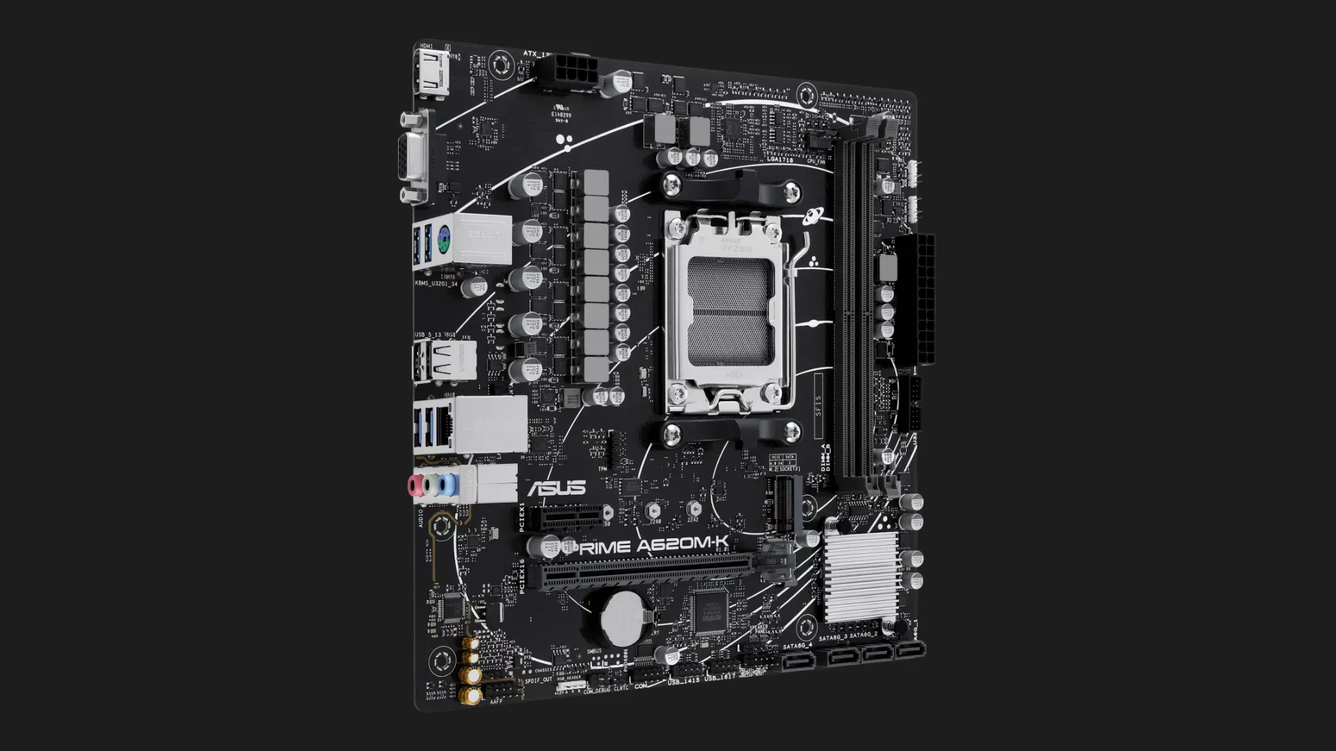 Материнська плата ASUS PRIME A620M-K (90MB1F40-M0EAY0)