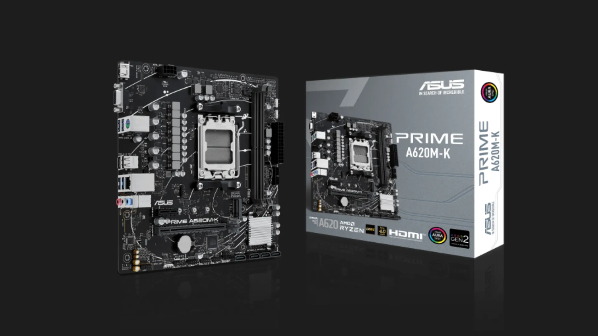 Материнська плата ASUS PRIME A620M-K (90MB1F40-M0EAY0)