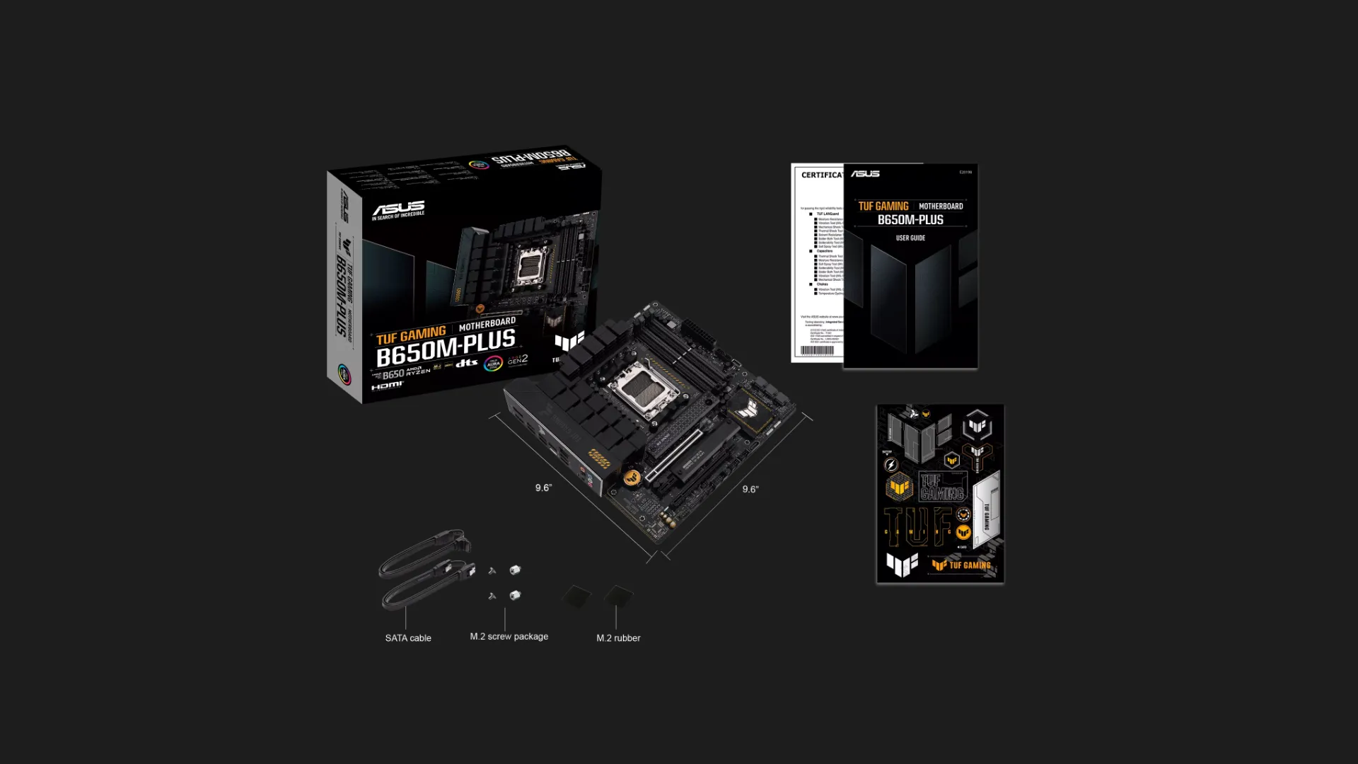Материнська плата ASUS TUF GAMING B650M-PLUS (90MB1BG0-M0EAY0)