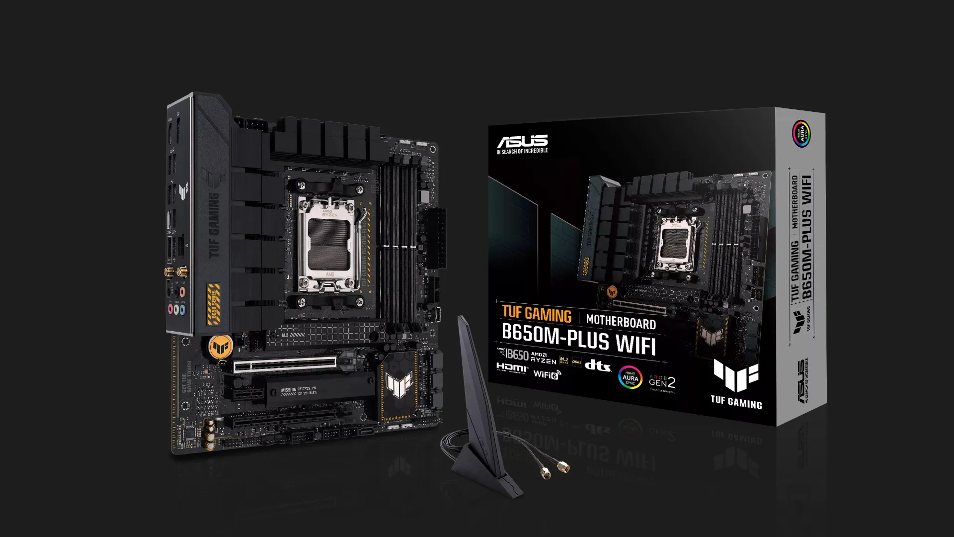 Материнська плата ASUS TUF GAMING B650M-PLUS WIFI (90MB1BF0-M0EAY0)