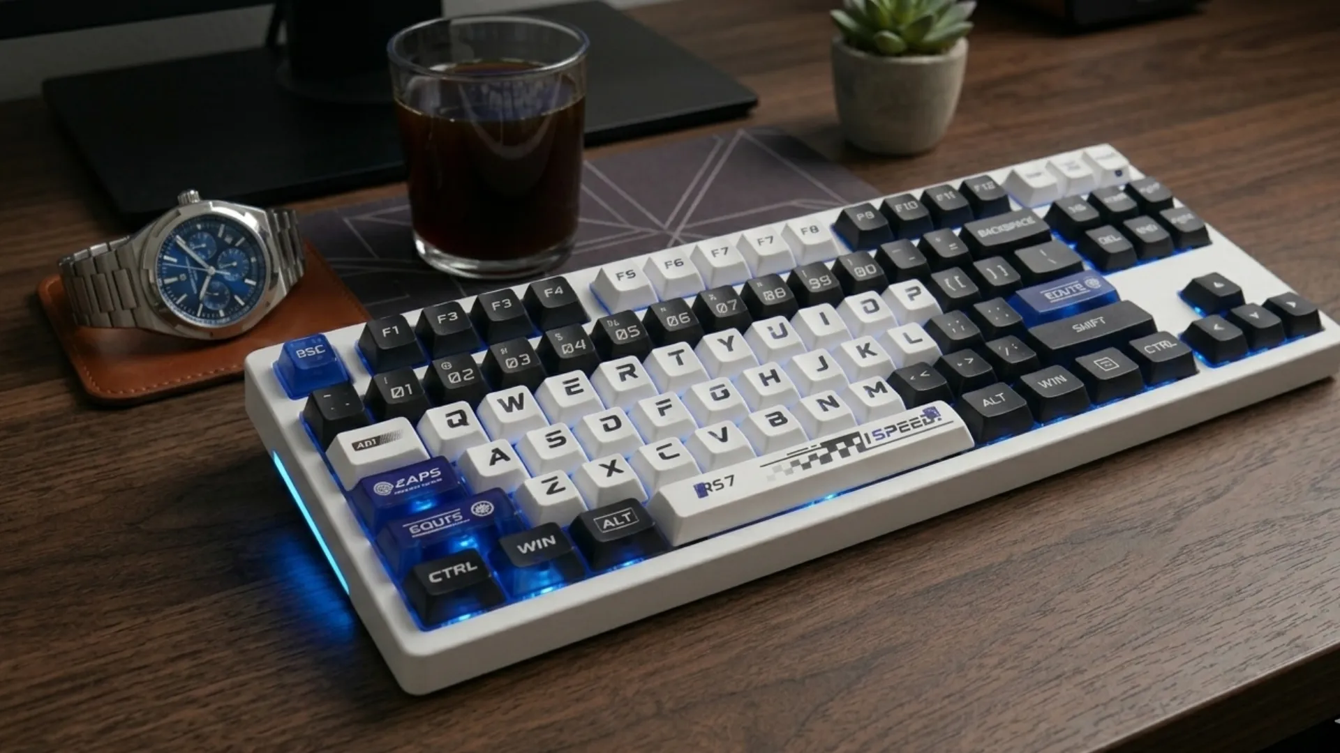 Ігрова клавіатура ATK RS7 Pro eSports Hall Effect (White) (ATK RS7 Pro white)