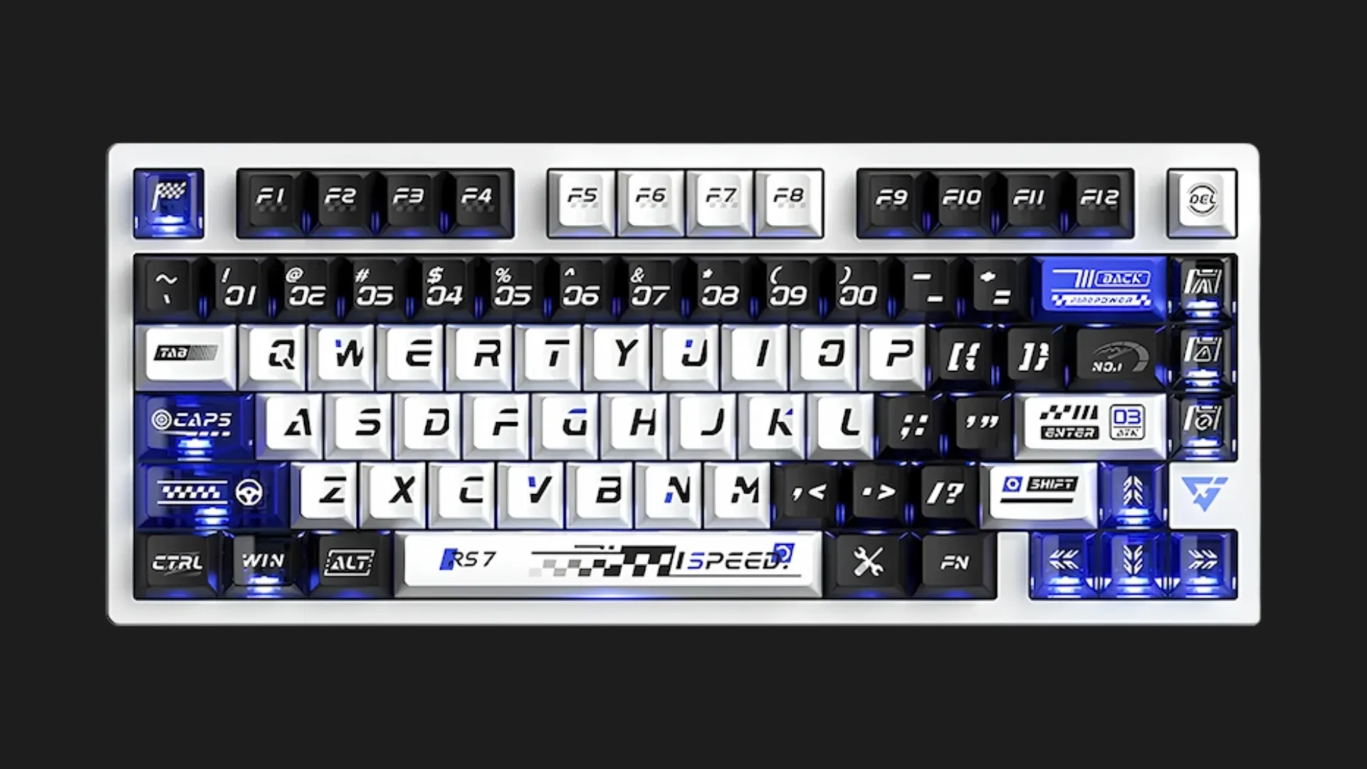 Ігрова клавіатура ATK RS7 Pro eSports Hall Effect (White) (ATK RS7 Pro white)