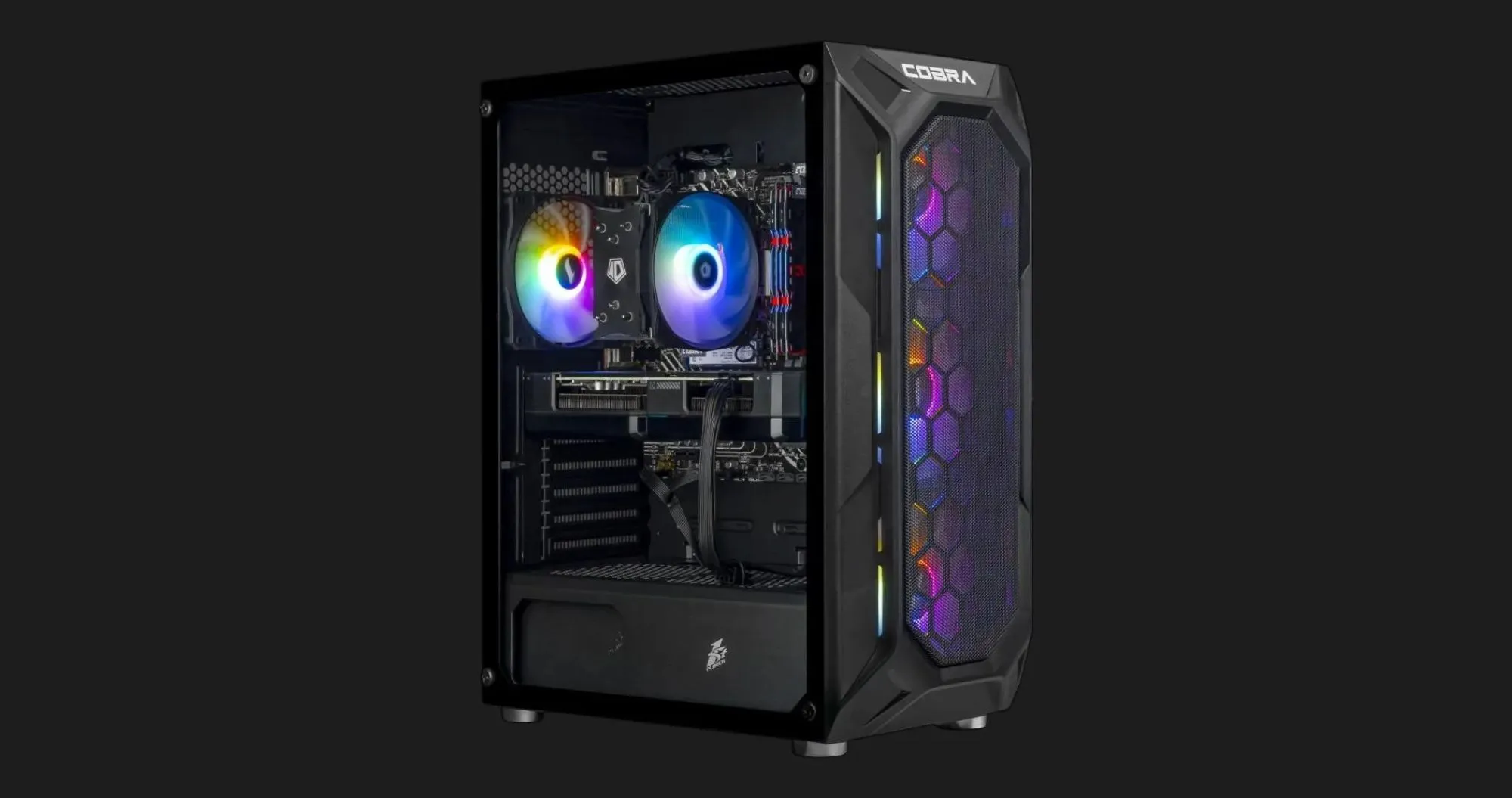 Комп'ютер COBRA Advanced (AMD Ryzen 5 7500F/32GB/1TB (SSD)/RTX 5060) (A75F.32.S1.56.20916)