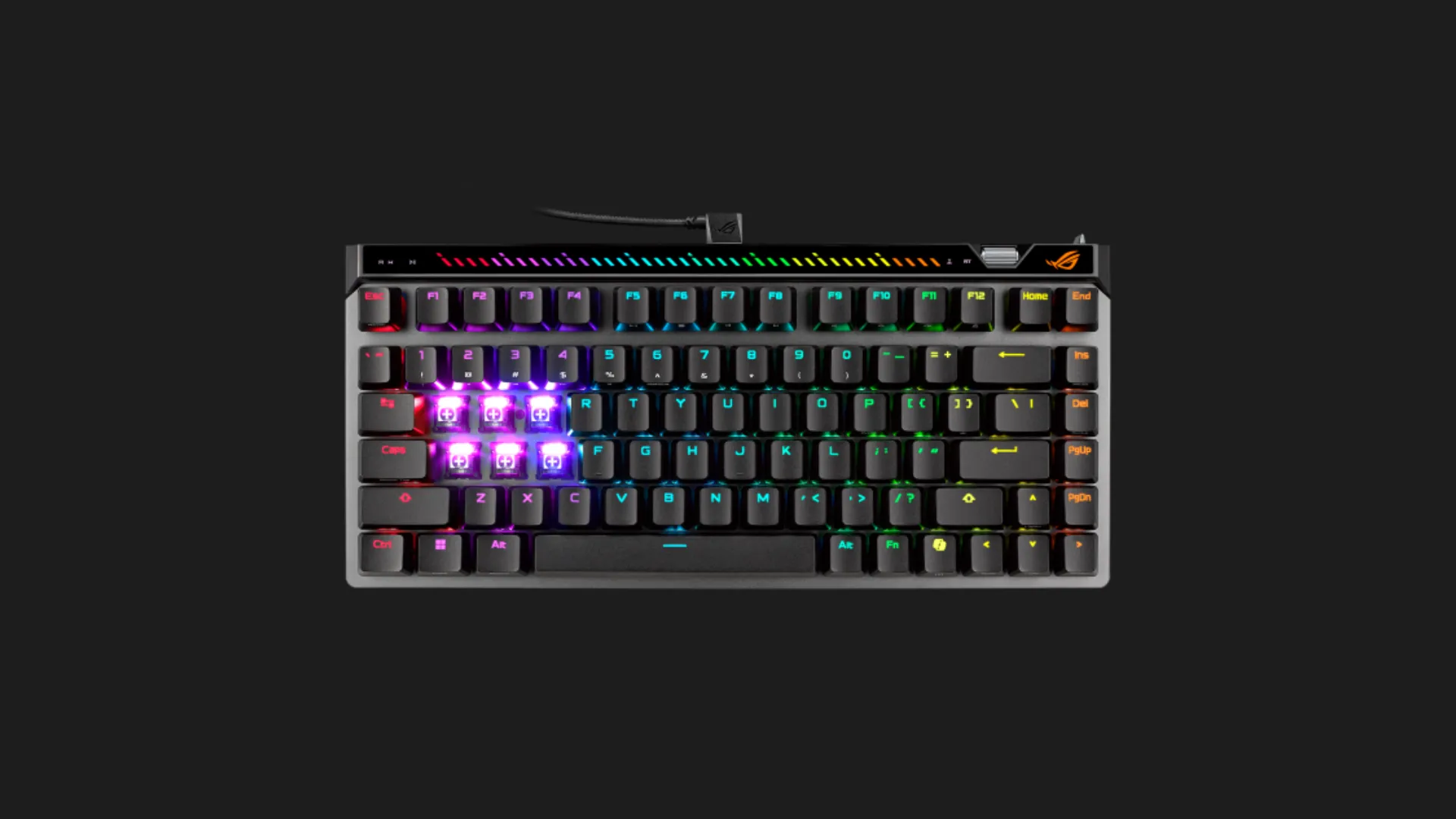 Клавіатура ASUS ROG Falchion Ace 75 HE (Black) (90MP047H-BKUA20)