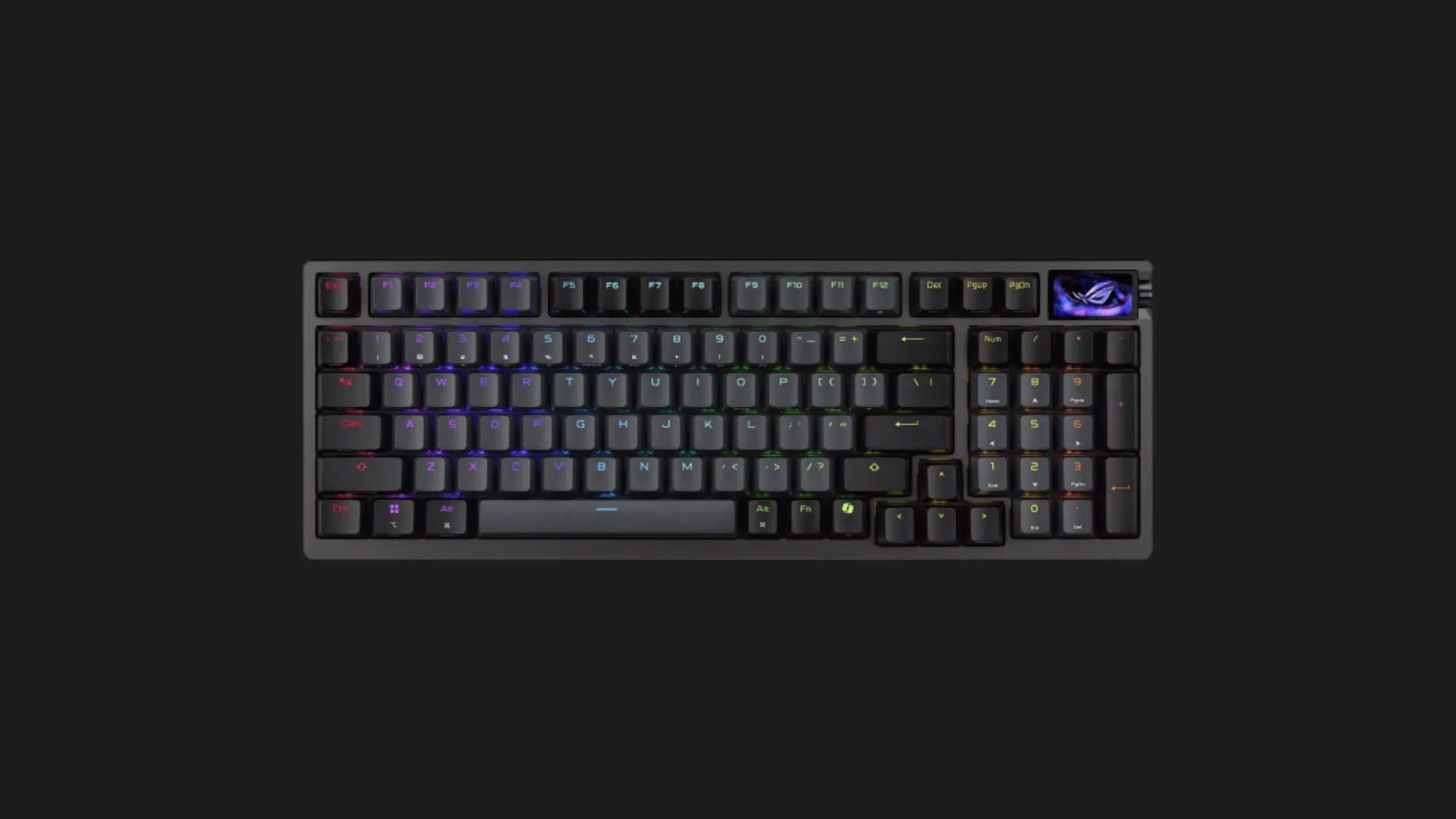 Клавіатура Asus ROG Azoth 96 HE Magnetic Switches Wireless (90MP040H-BKUA20)