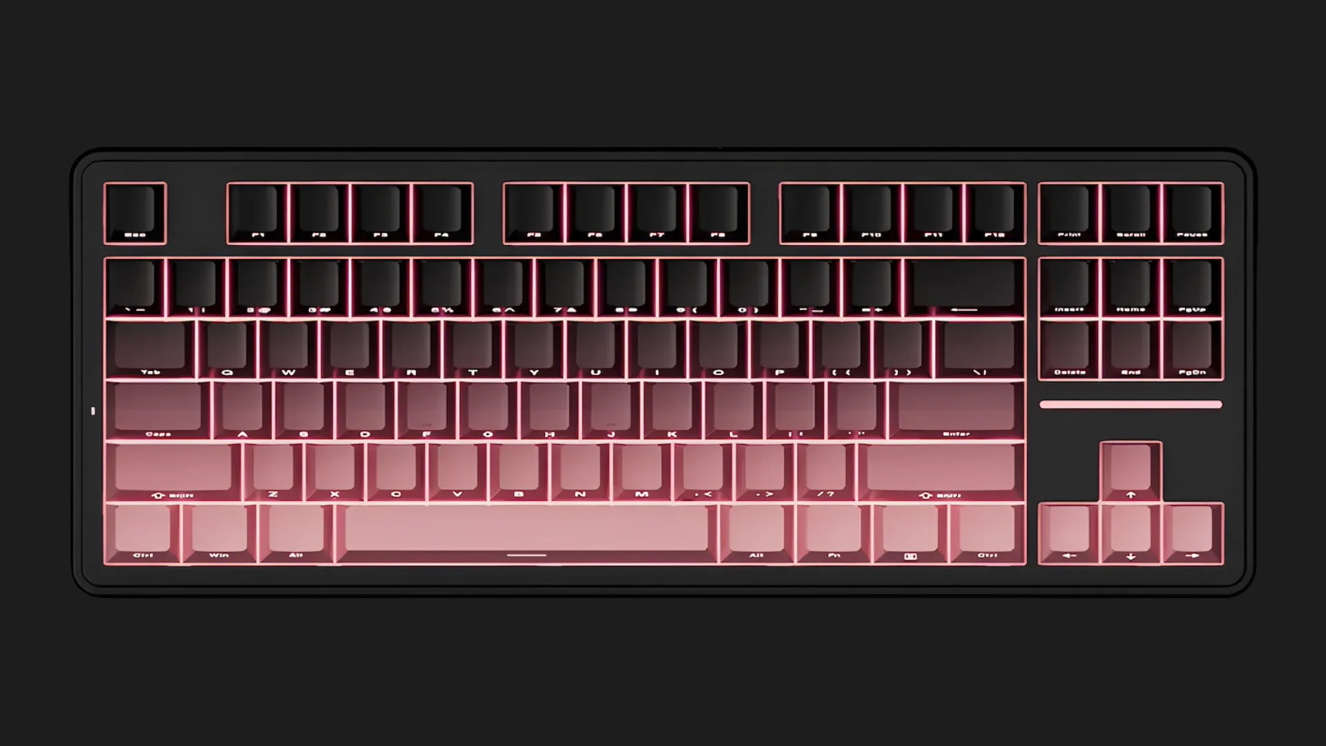 Ігрова клавіатура ATK A87 Pro Wireless Mechanical Gaming TKL (Blackberry) (ATK A87 Pro blackberry)