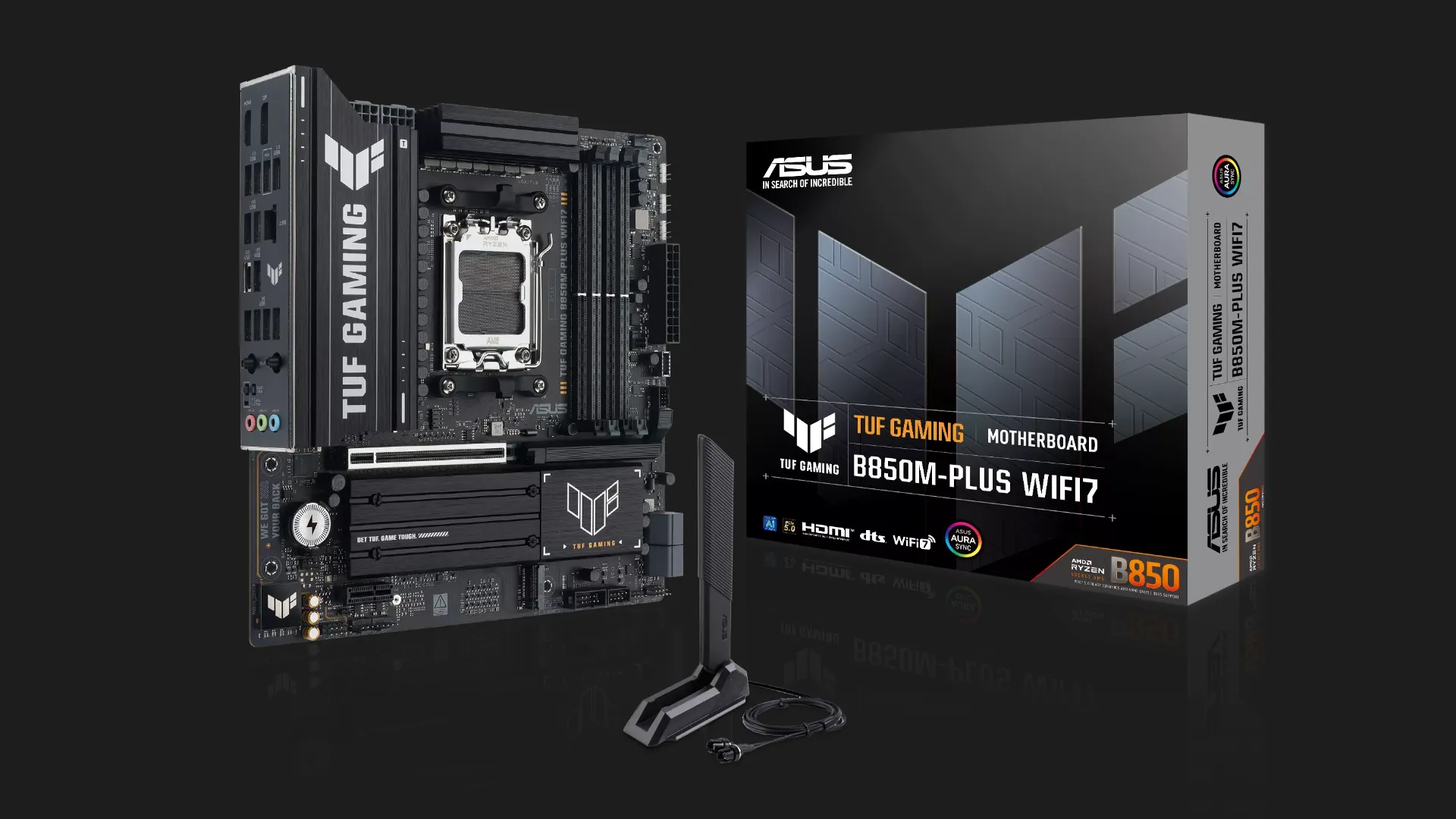 Материнская плата ASUS TUF GAMING B850M-PLUS WIFI7 (90MB1MU0-M0EAY0)