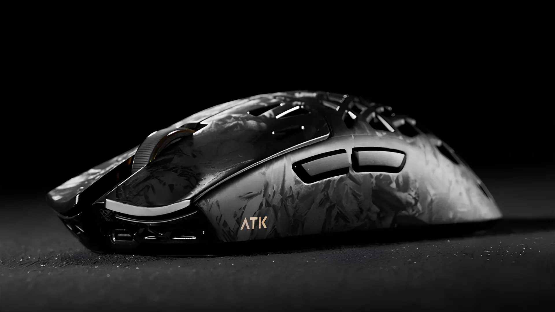 Ігрова миша ATK Blazing Sky GHOST Hollow Carbon Fiber Wireless Gaming Mouse Extreme (Black)