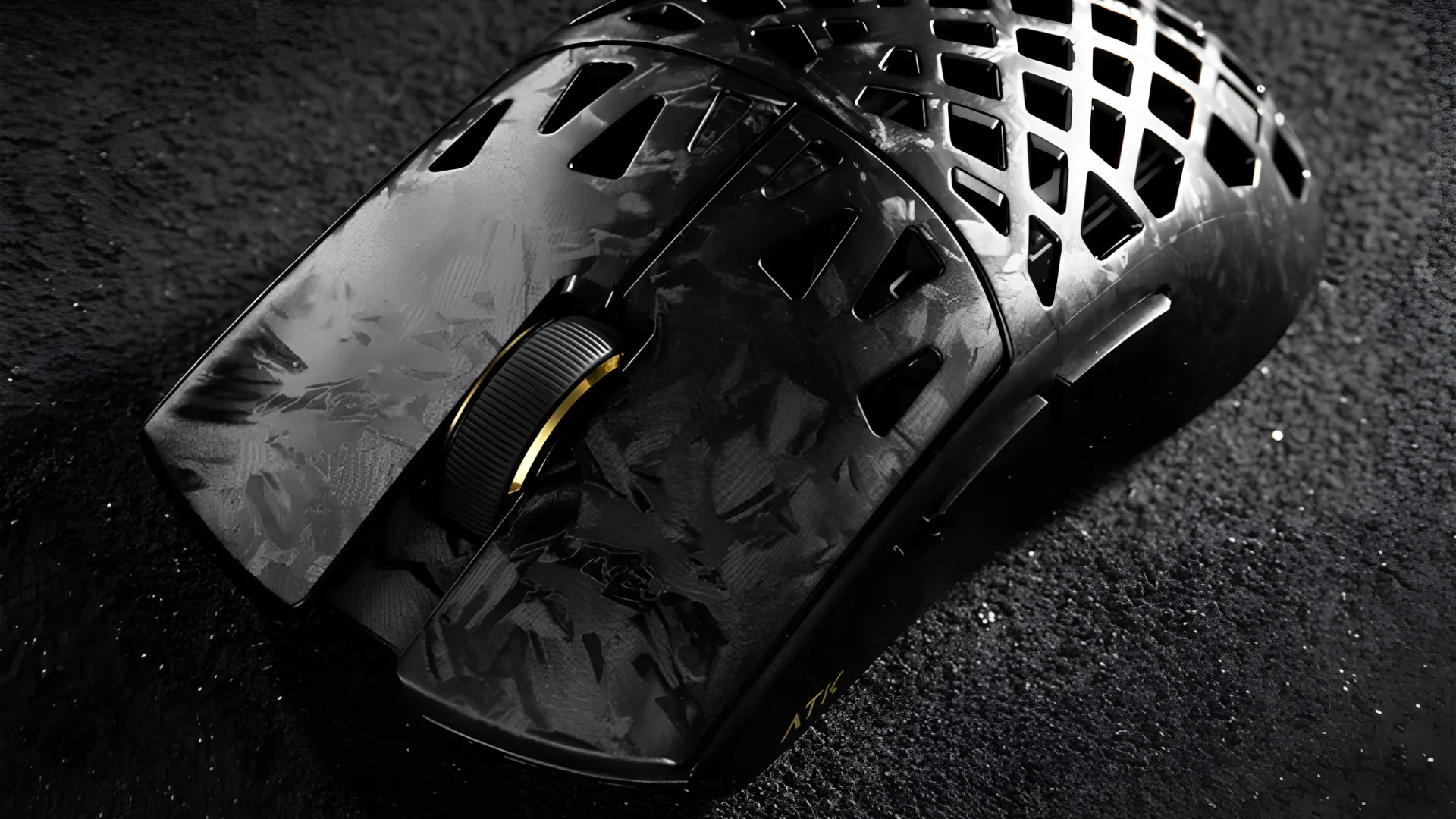 Ігрова миша ATK Blazing Sky GHOST Hollow Carbon Fiber Wireless Gaming Mouse Extreme (Black)