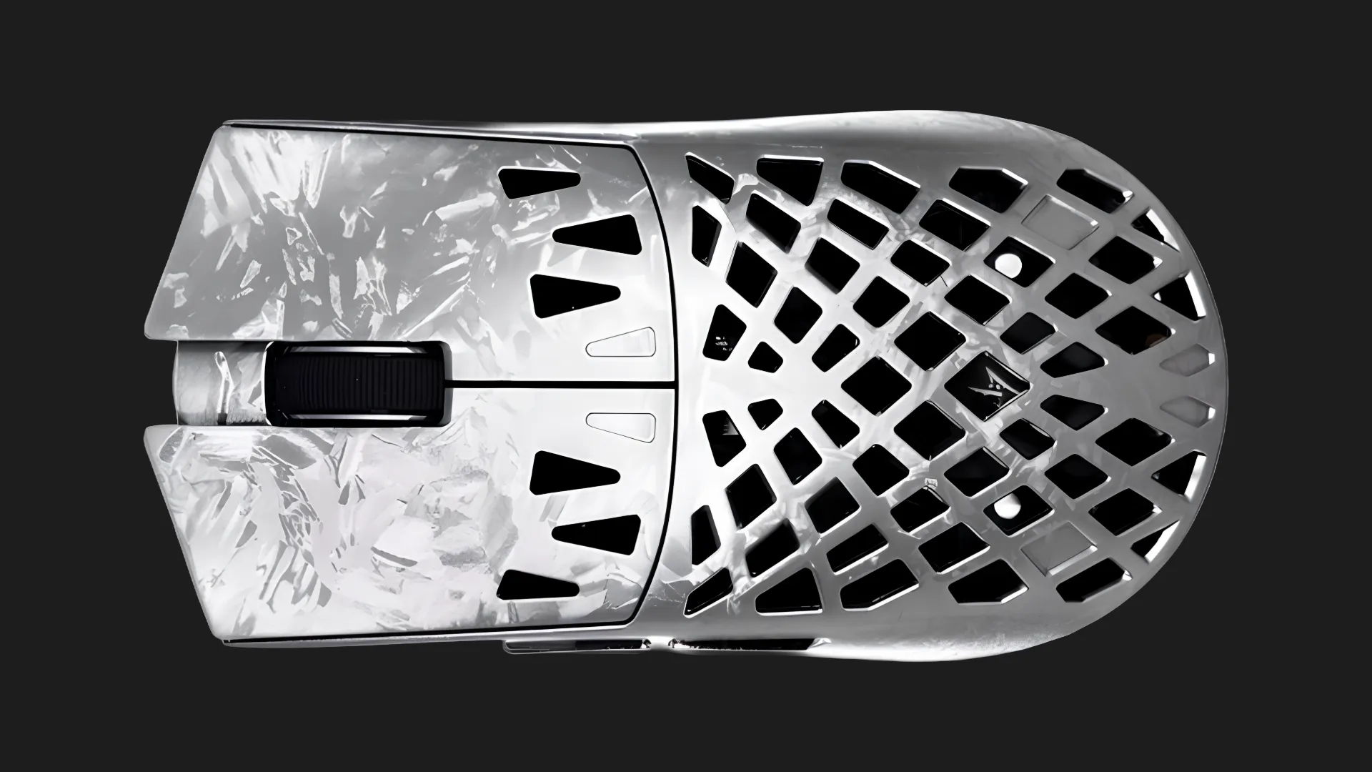 Ігрова миша ATK Blazing Sky GHOST Hollow Carbon Fiber Wireless Gaming Mouse Extreme (Silver)