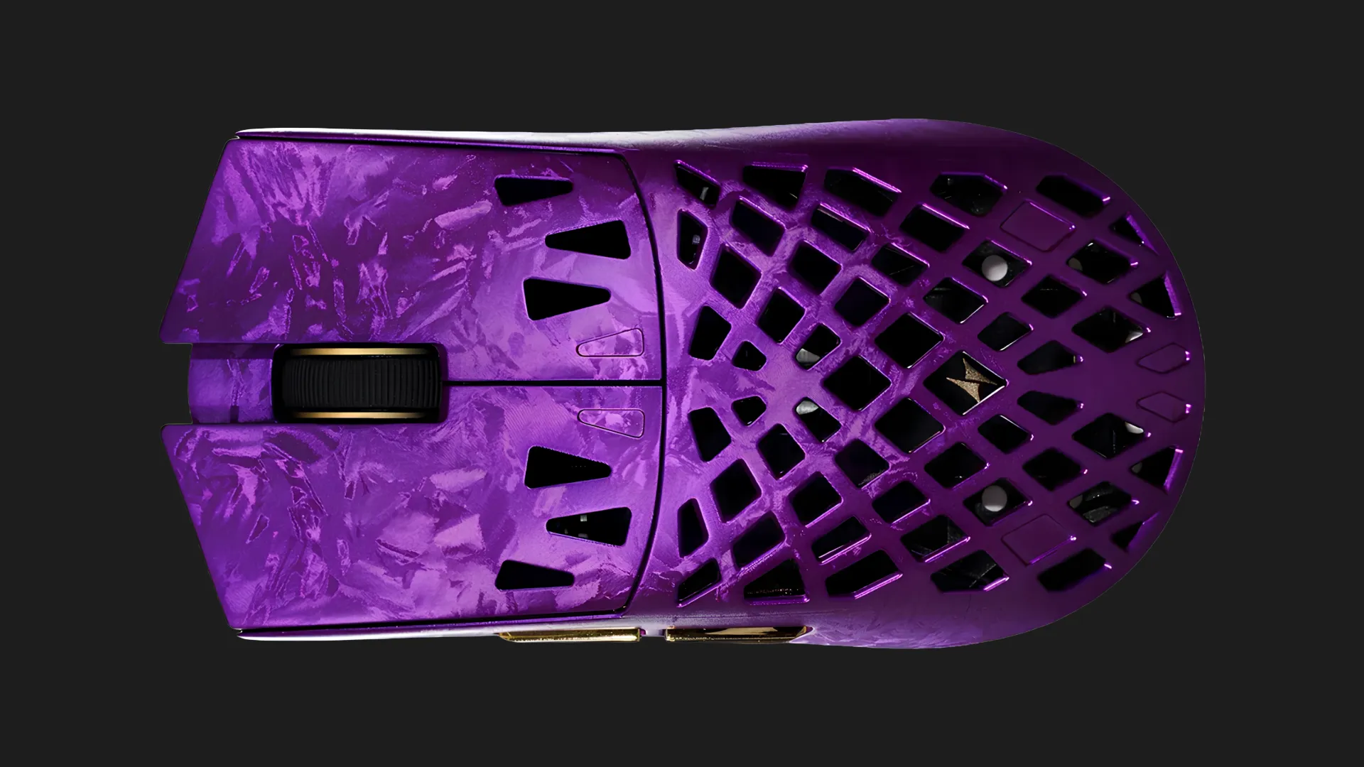 Ігрова миша ATK Blazing Sky GHOST Hollow Carbon Fiber Wireless Gaming Mouse Extreme (Purple)