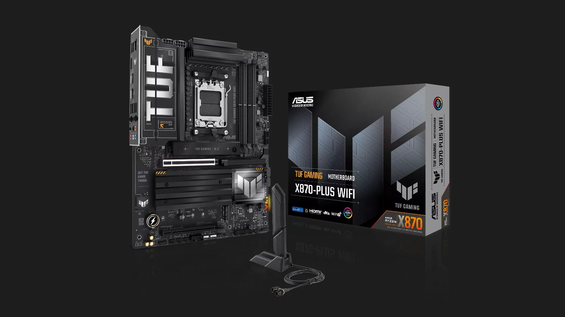 Материнська плата ASUS TUF GAMING X870-PLUS WIFI (90MB1IU0-M0EAY0)