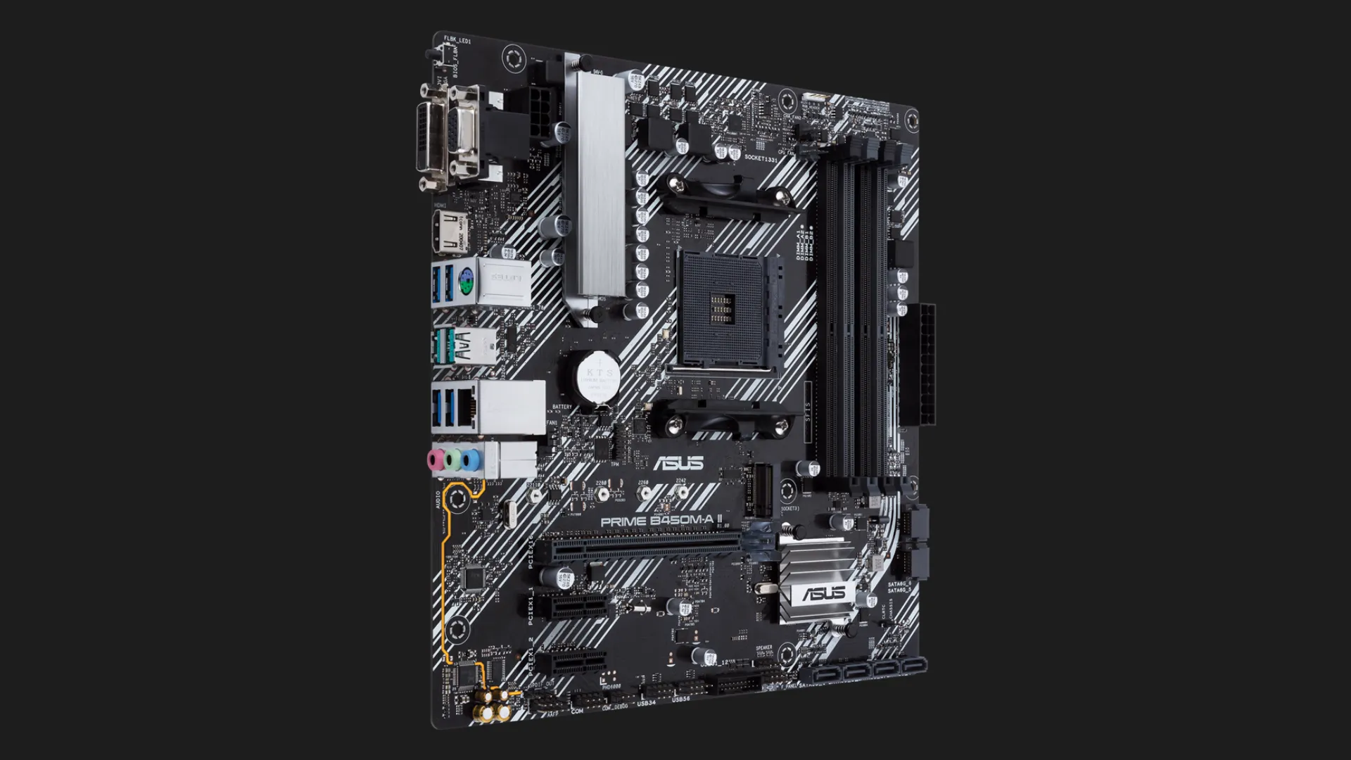 Материнская плата ASUS PRIME B450M-A II (90MB15Z0-M0EAY0)