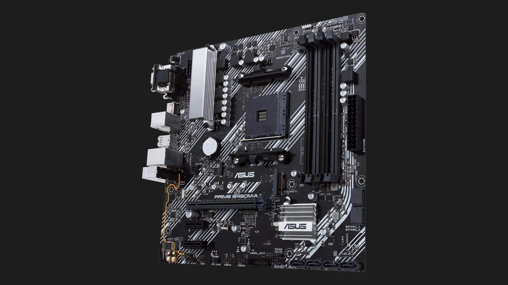 Материнская плата ASUS PRIME B450M-A II (90MB15Z0-M0EAY0)