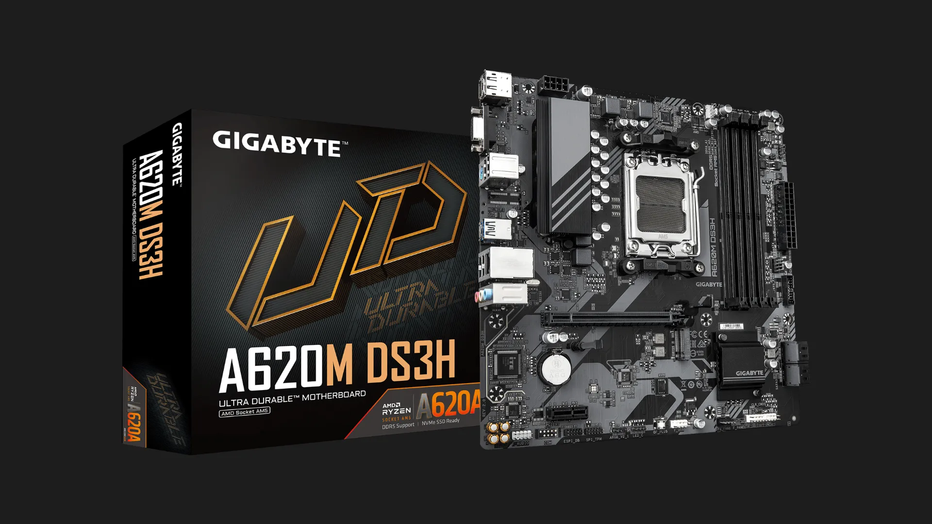 Материнская плата GIGABYTE A620M DS3H (A620M_DS3H)