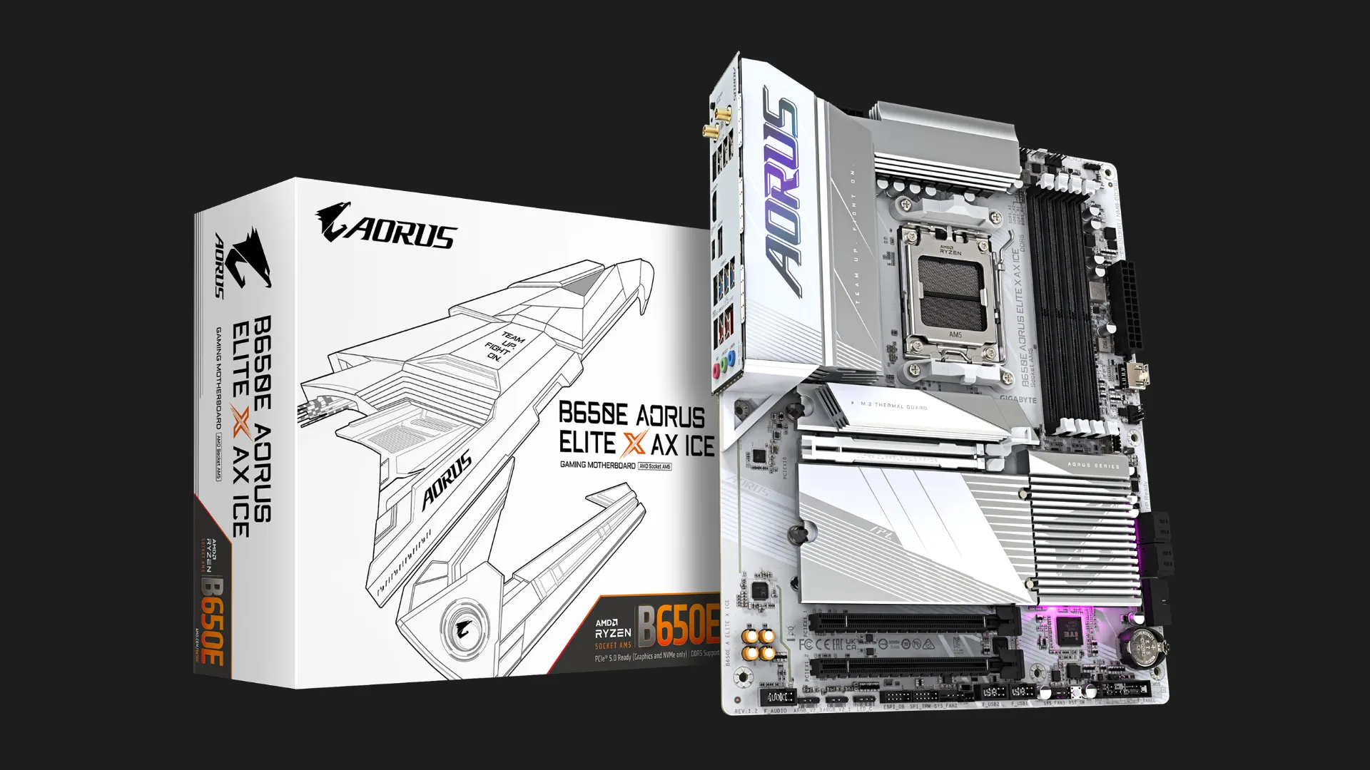 Материнская плата GIGABYTE B650E A ELITE X ICE (B650E_A_ELITE_X_ICE)
