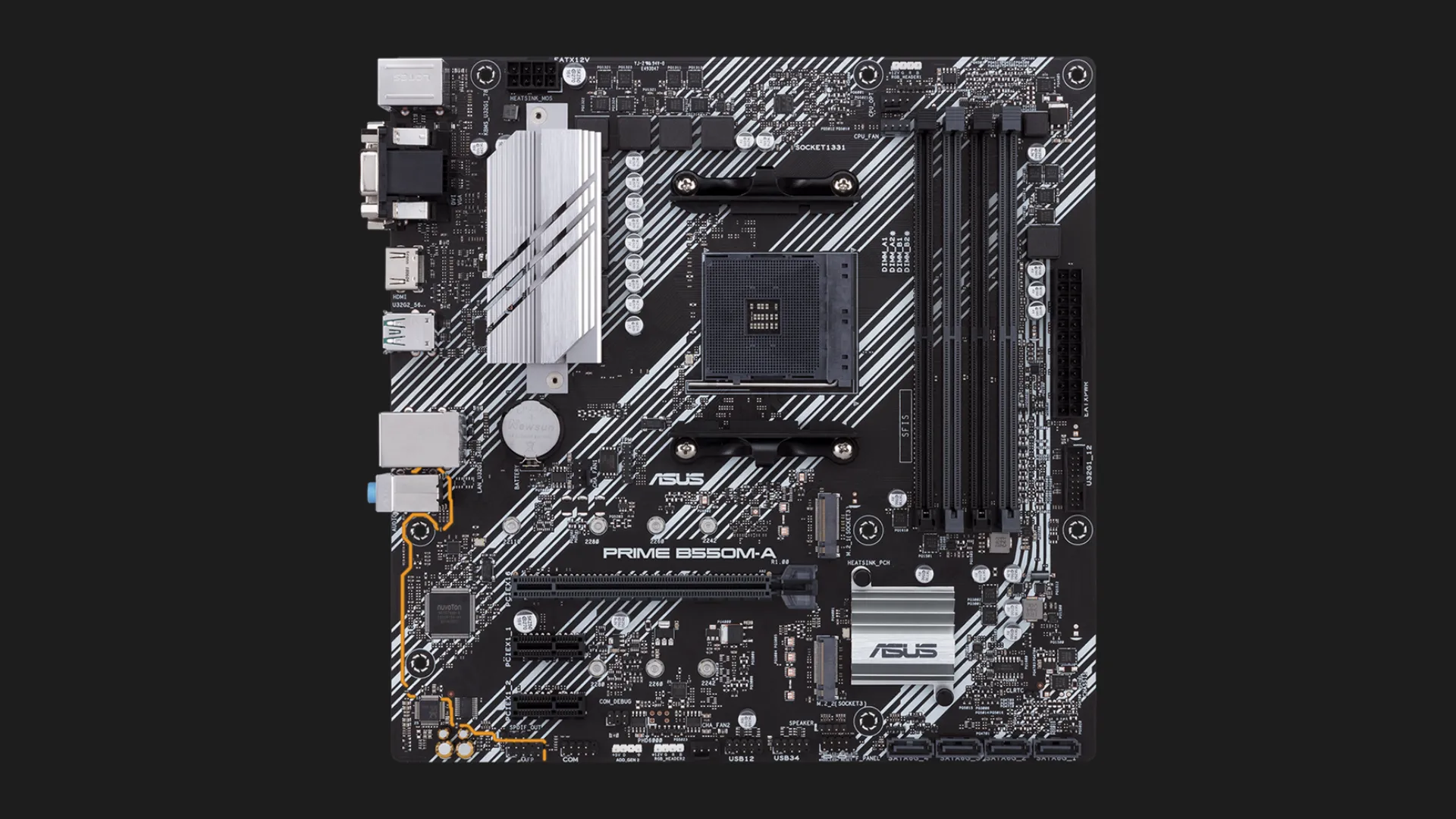 Материнська плата ASUS PRIME B550M-A (90MB14I0-M0EAY0)