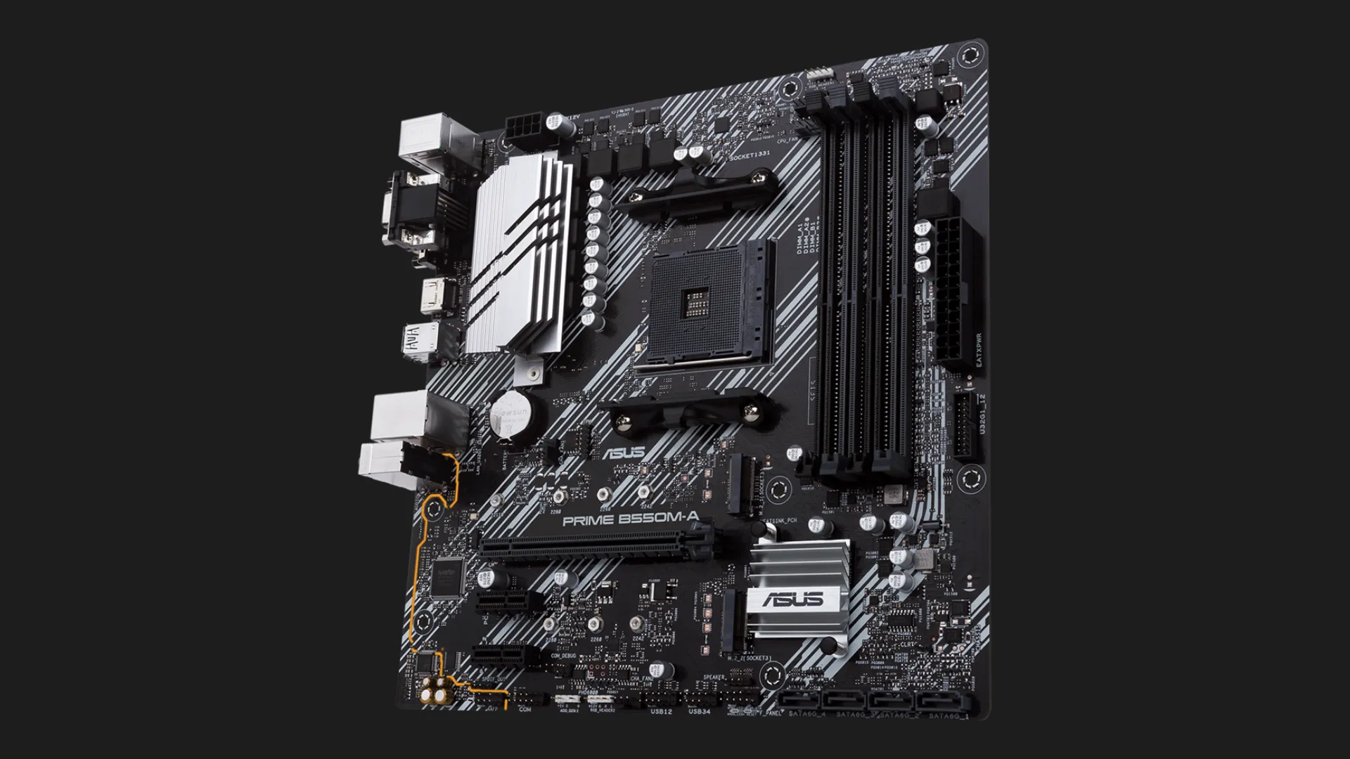 Материнська плата ASUS PRIME B550M-A (90MB14I0-M0EAY0)