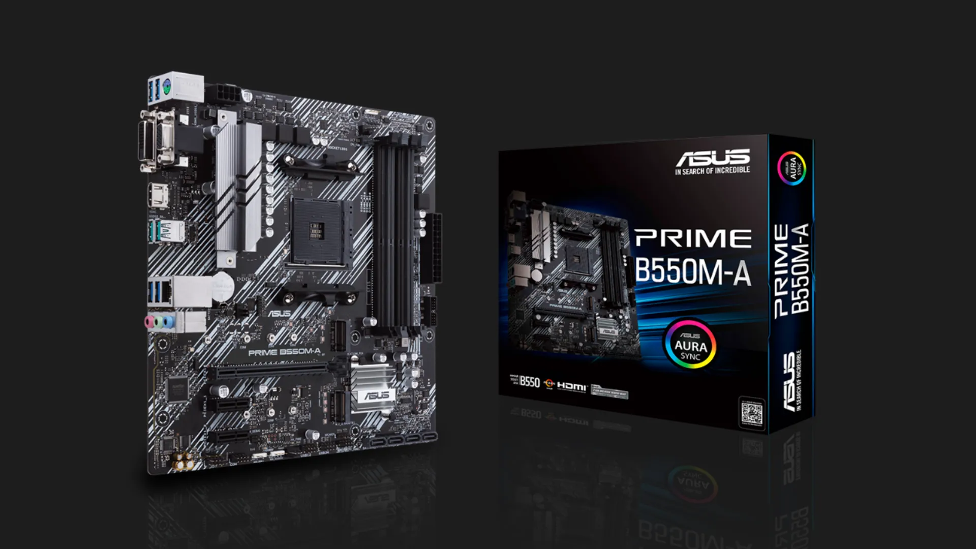 Материнська плата ASUS PRIME B550M-A (90MB14I0-M0EAY0)