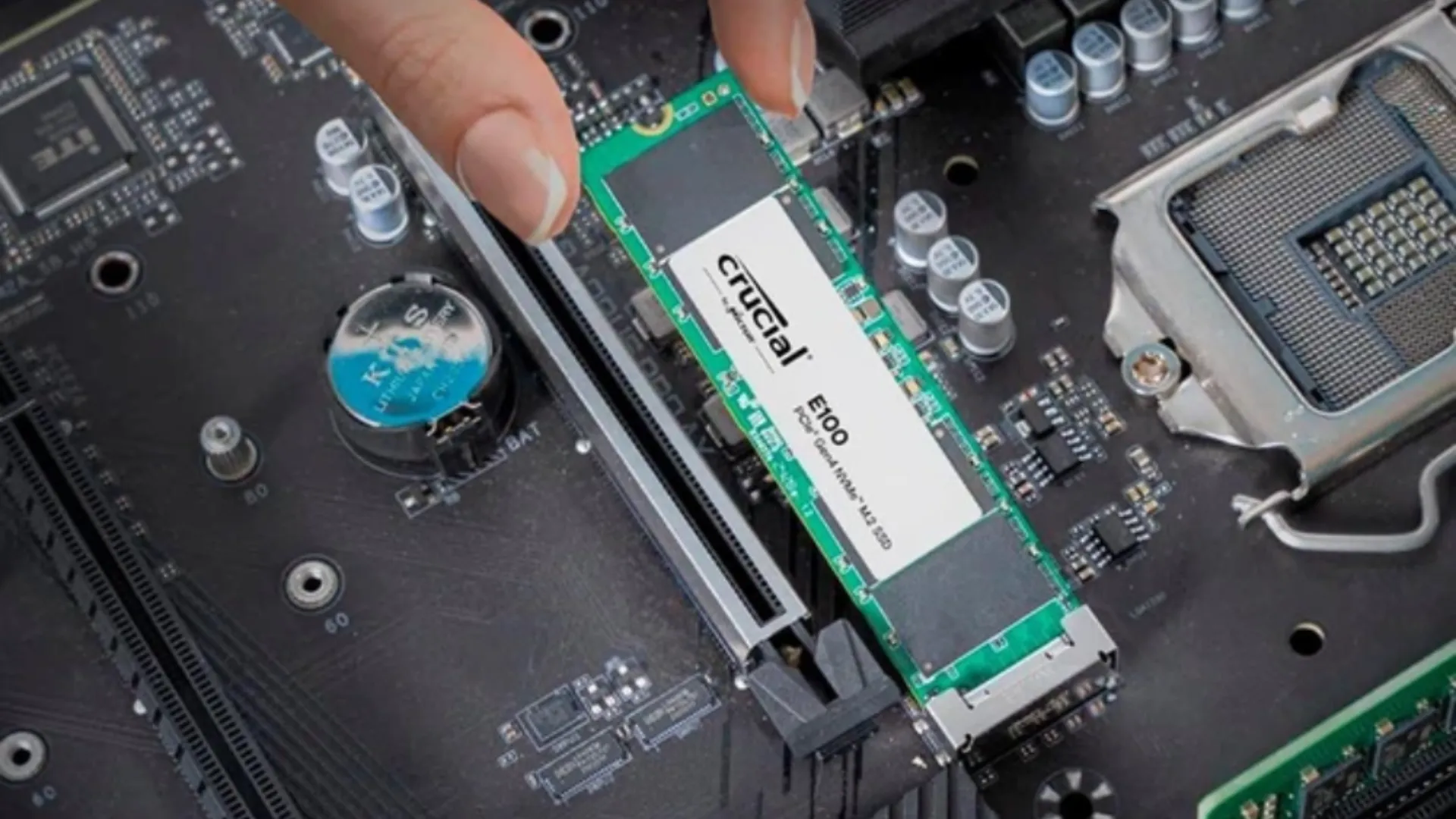Накопичувач SSD Crucial E100 1TB NVMe PCIe 4.0 (CT1000E100SSD8)
