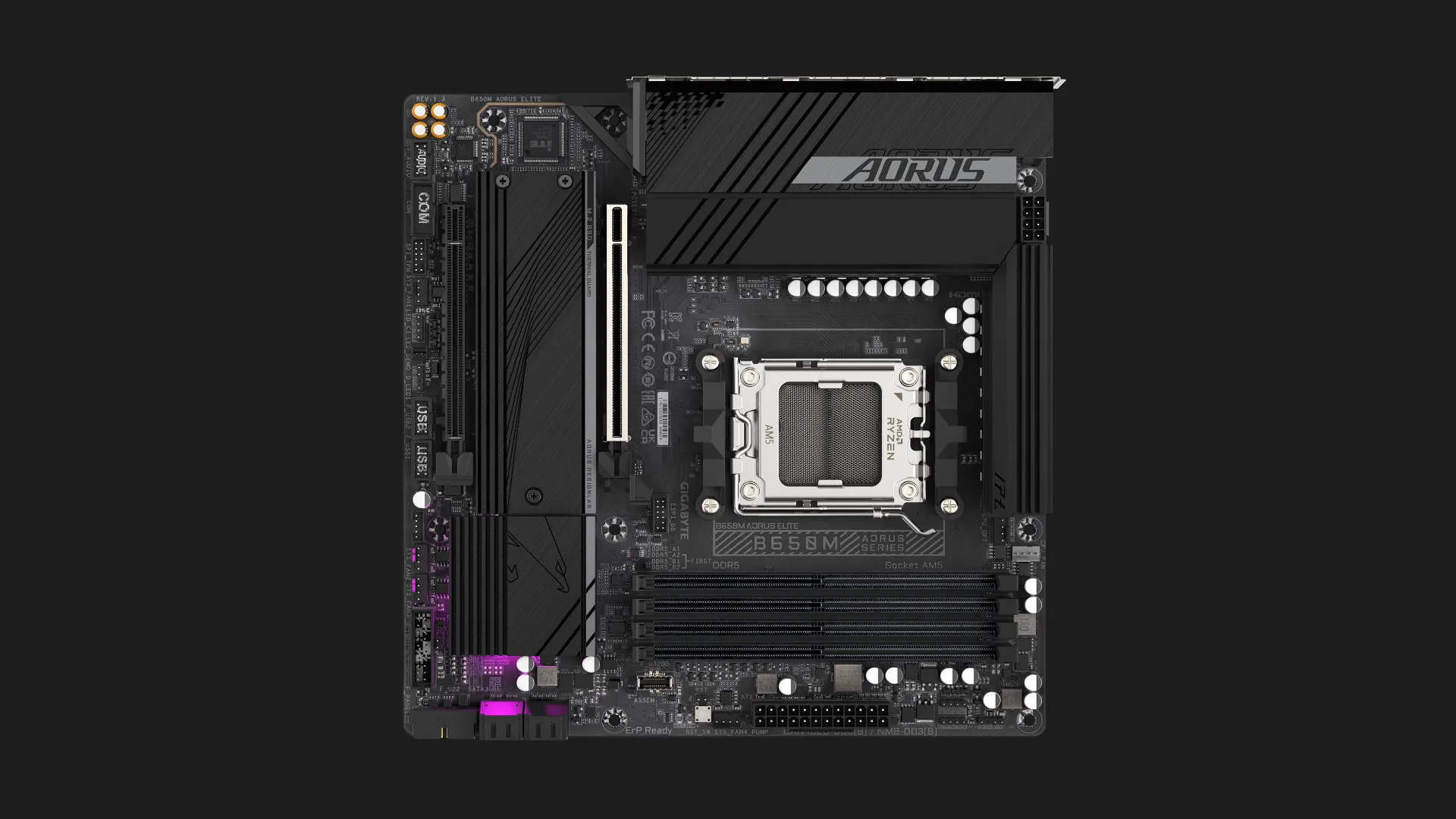 Материнська плата GIGABYTE B650M AORUS ELITE (B650M_AORUS_ELITE)