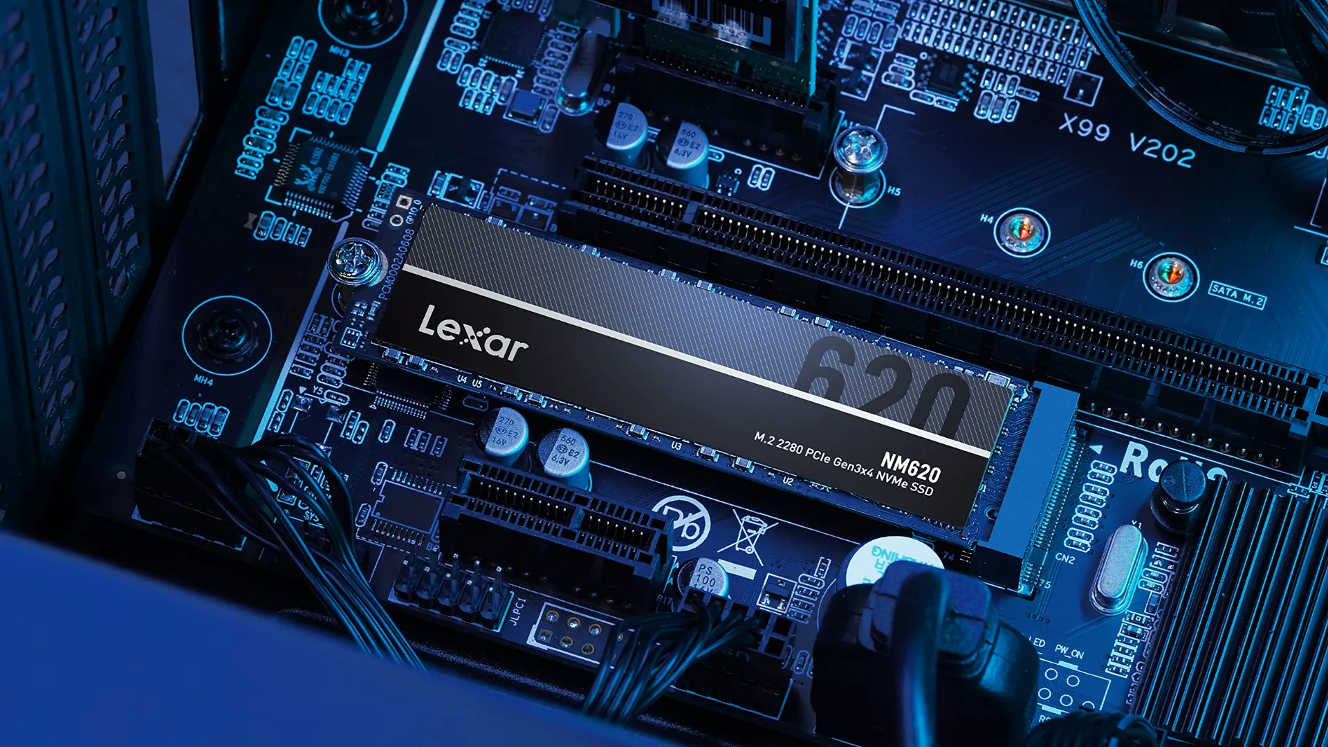 Накопичувач SSD Lexar NM620 512GB NVMe PCIe 3.0 (LNM620X512G-RNNNG)