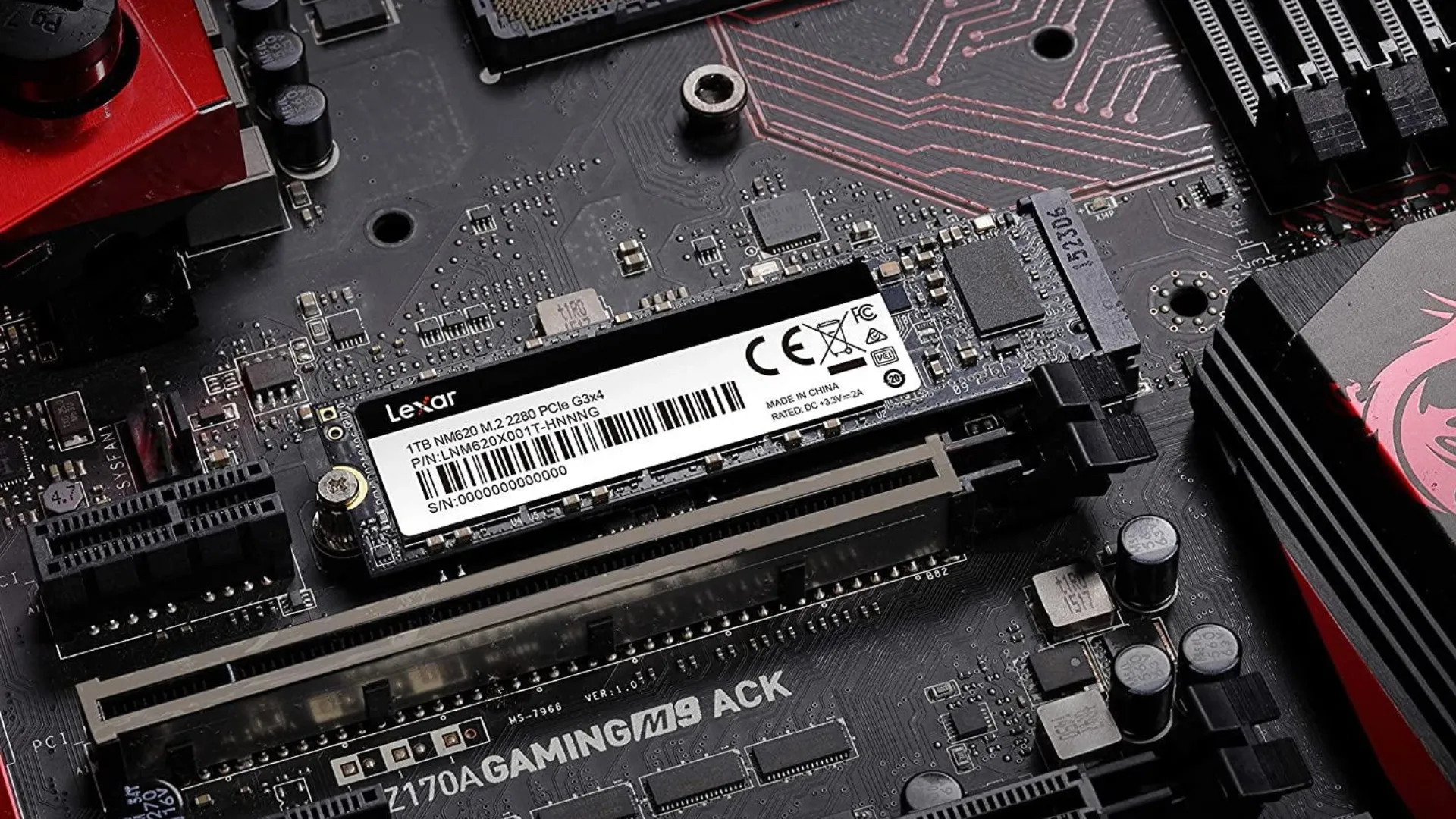 Накопичувач SSD Lexar NM620 512GB NVMe PCIe 3.0 (LNM620X512G-RNNNG)