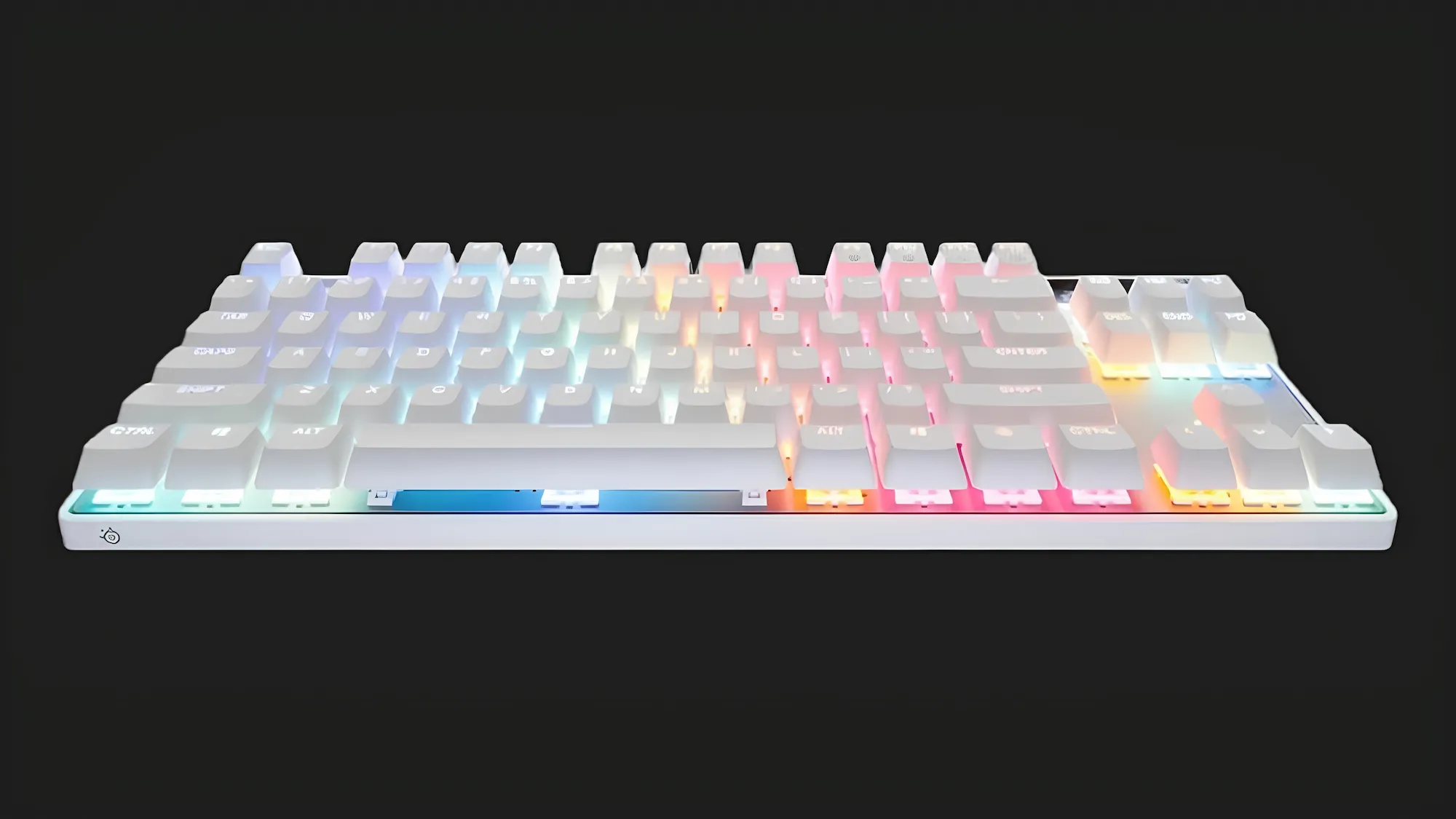 Игровая клавиатура SteelSeries Apex Pro TKL Gen 3 UA  HyperMagnetic, OmniPoint 3.0, OLED (White) (64898)