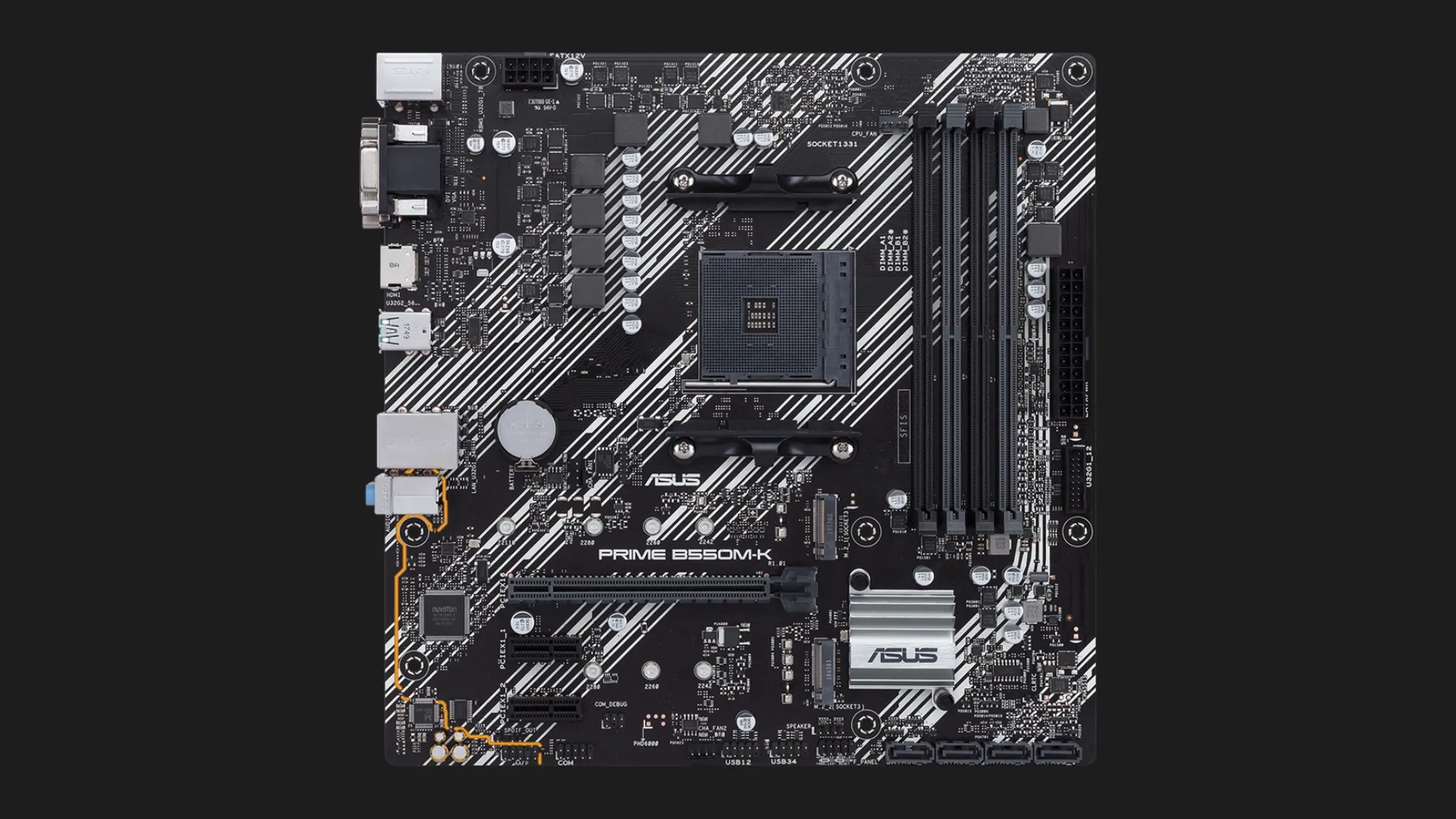 Материнська плата ASUS PRIME B550M-K (90MB14V0-M0EAY0)