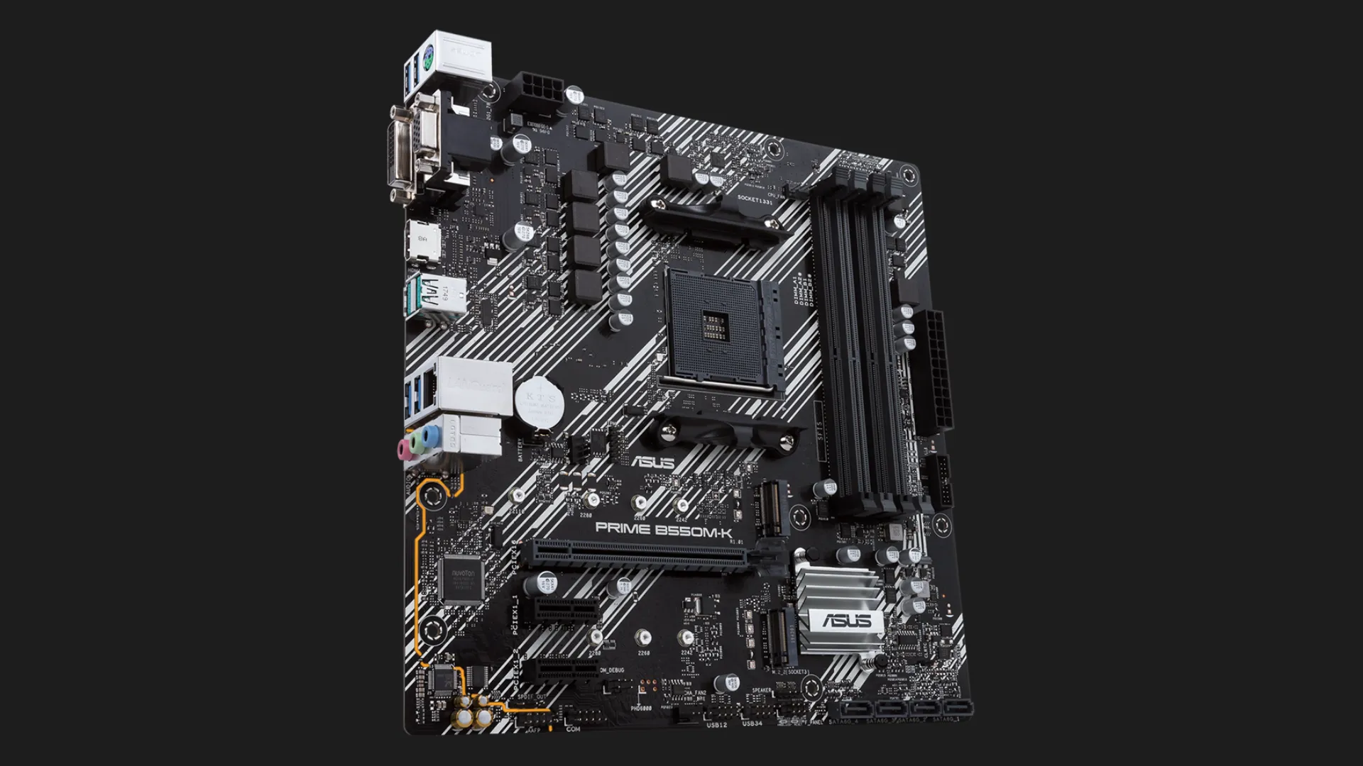 Материнська плата ASUS PRIME B550M-K (90MB14V0-M0EAY0)