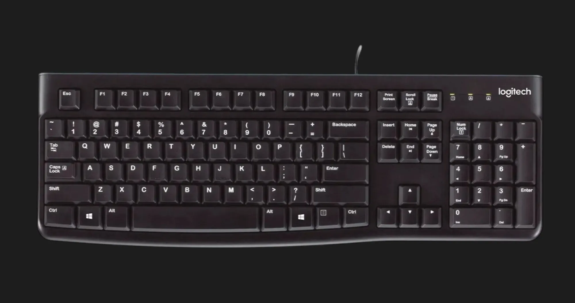 Клавиатура Logitech K120 for Business Ukr (Black)