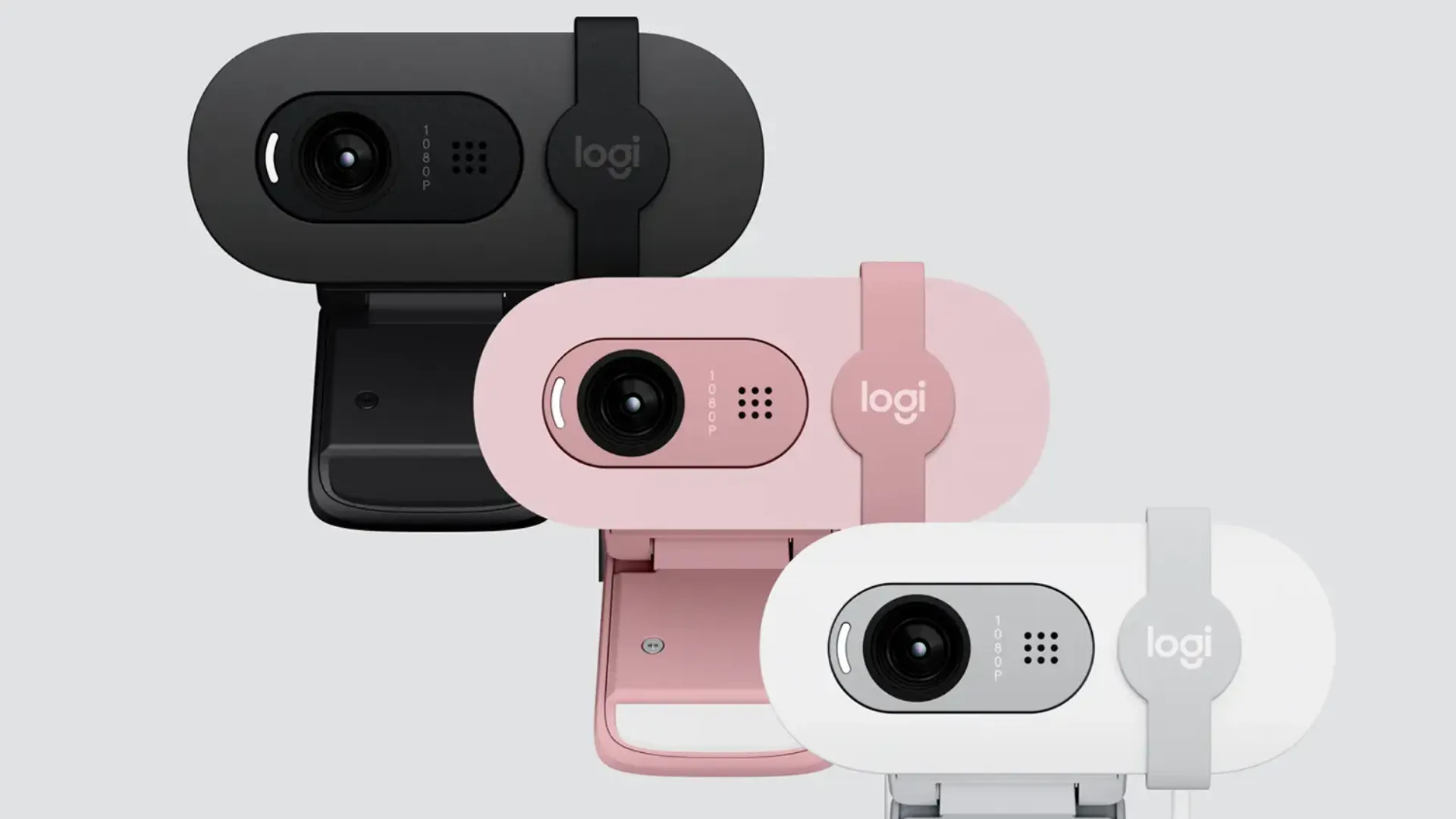 Веб-камера Logitech Brio 100 Full HD Webcam (White) (960-001617) (EU)