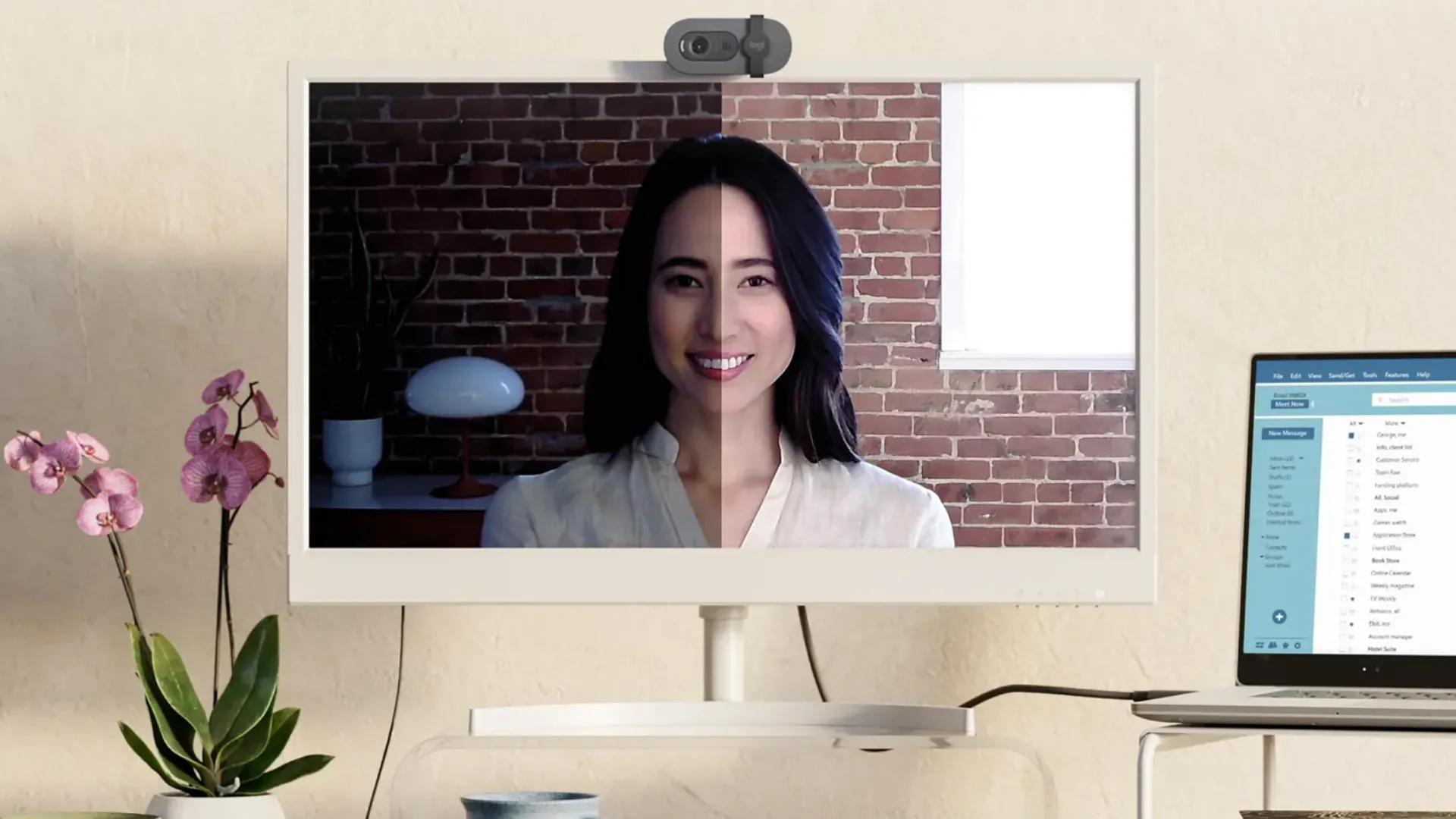 Веб-камера Logitech Brio 100 Full HD Webcam (Graphite) (960-001585) (EU)