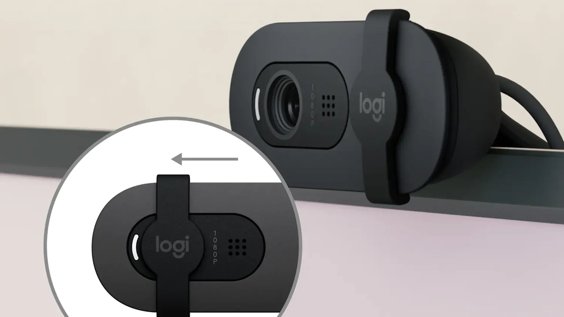 Веб-камера Logitech Brio 100 Full HD Webcam (Graphite) (960-001585) (EU)