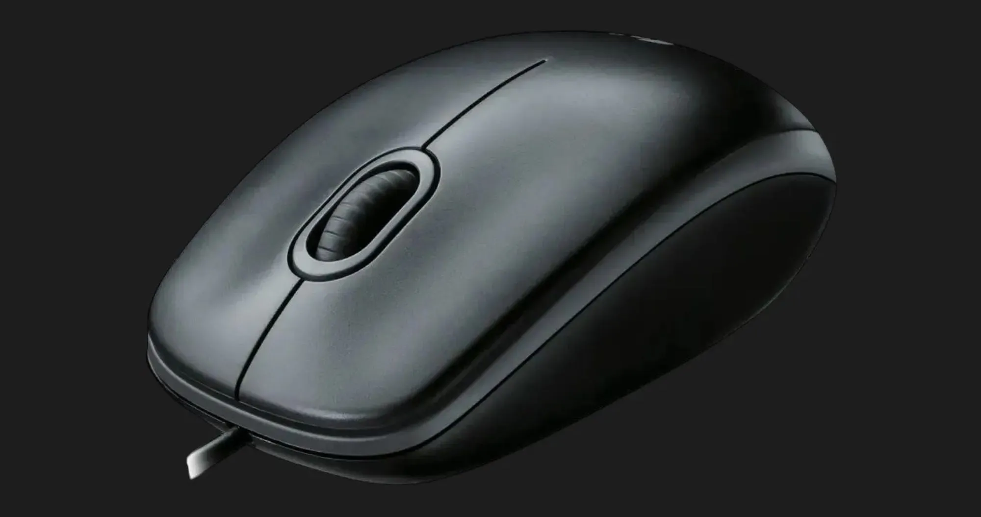 Мышь Logitech B100 Optical Mouse (Black)