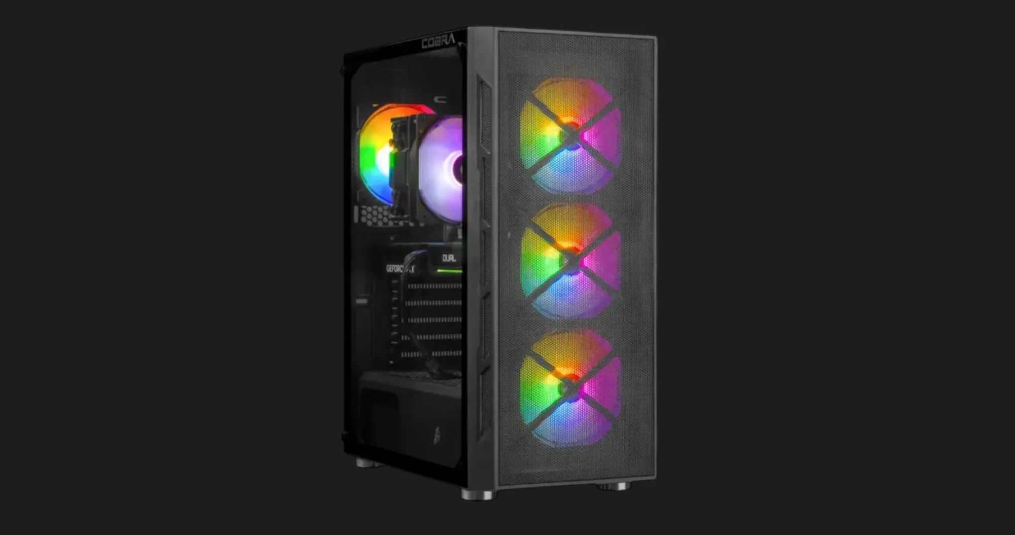 Комп'ютер COBRA Advanced (AMD Ryzen 7 7800X3D/32GB/1TB (SSD)/RTX 5070) (A78X3D.32.S10.57.25913)
