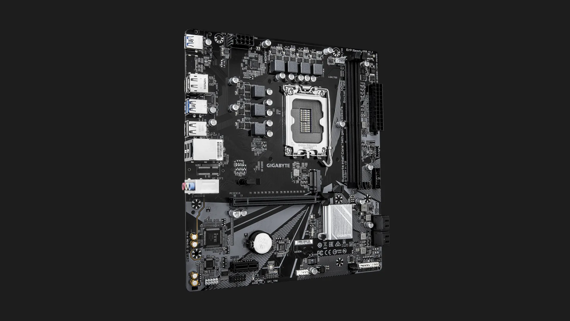Материнська плата GIGABYTE B760M H V2 (B760M_H_V2)