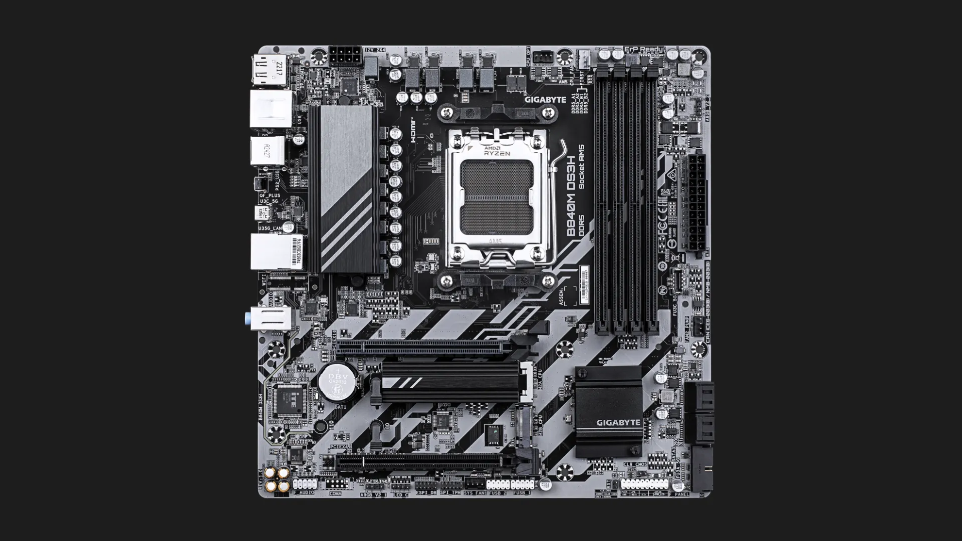 Материнська плата GIGABYTE B840M DS3H (B840M_DS3H)