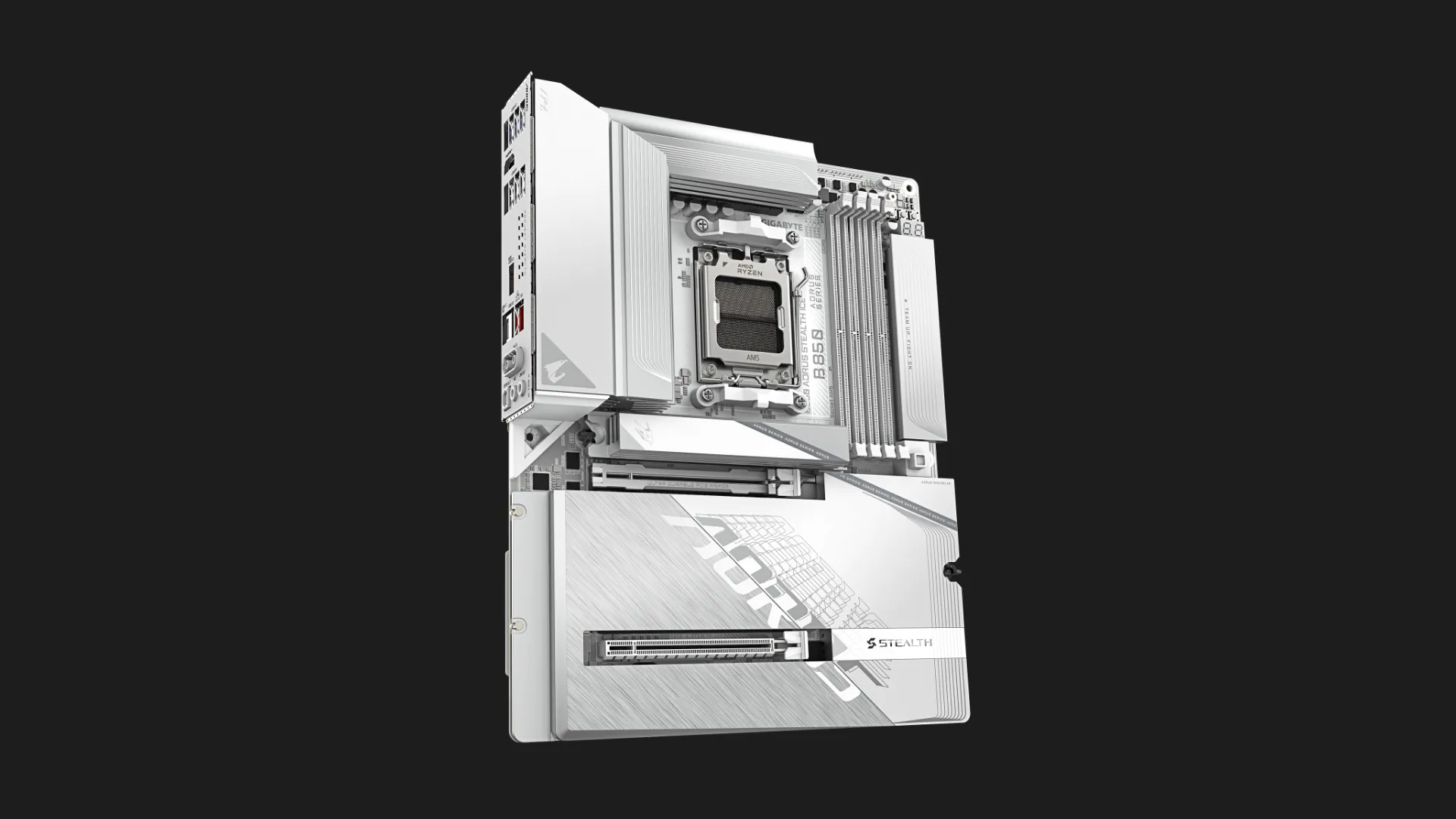 Материнская плата GIGABYTE B850 AORUS STEALTH ICE (B850_A_STEALTH_ICE)