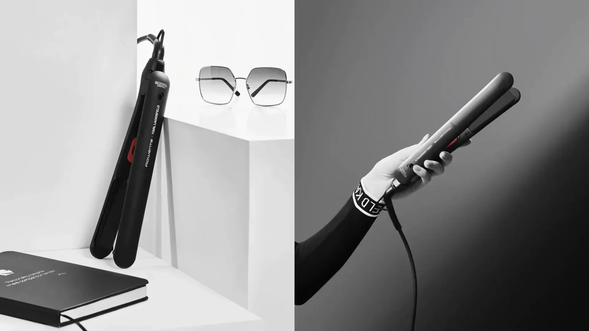 Випрямляч Rowenta x Karl Lagerfeld Optiliss (Black) (SF323LF0)