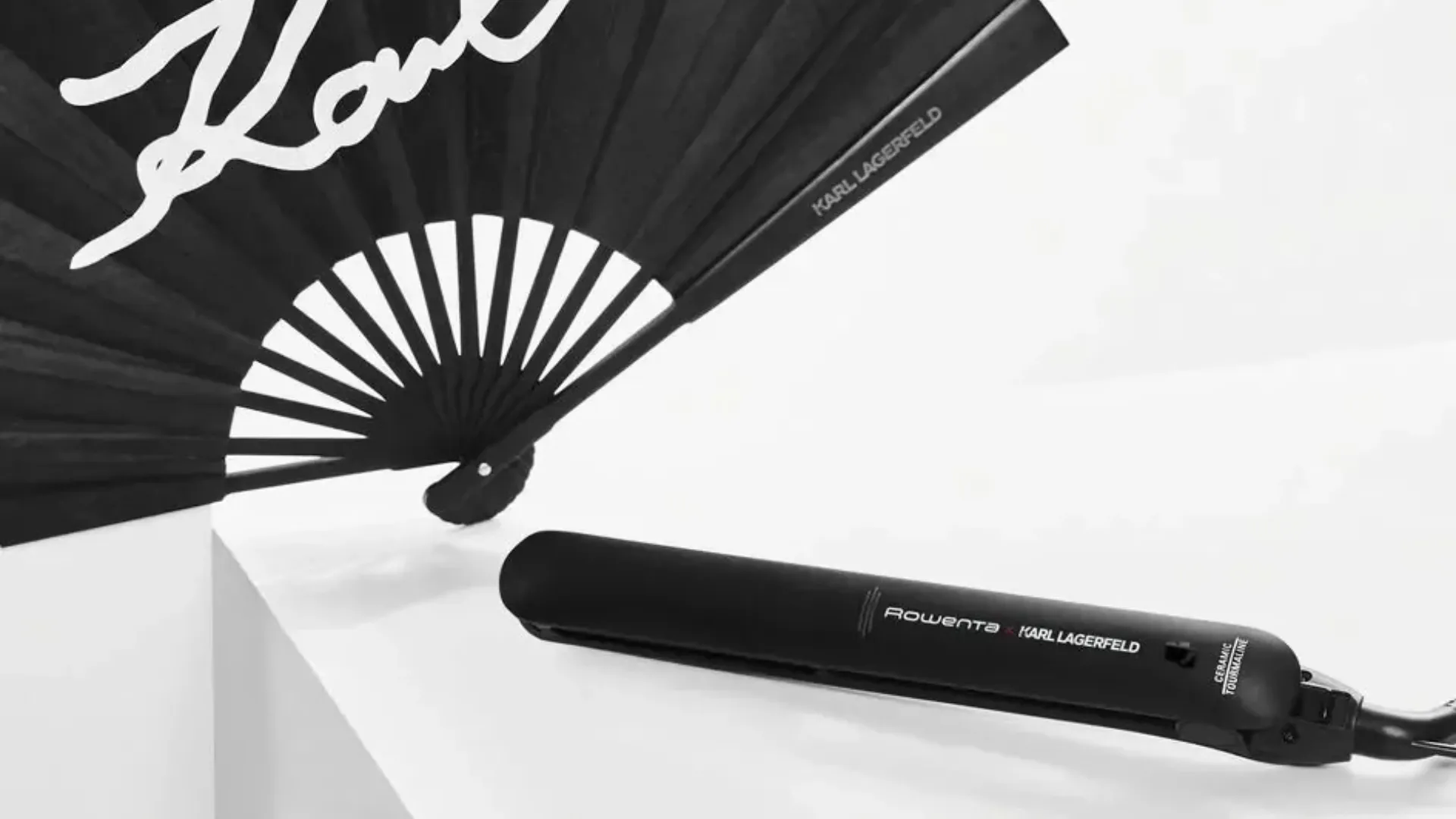 Випрямляч Rowenta x Karl Lagerfeld Optiliss (Black) (SF323LF0)