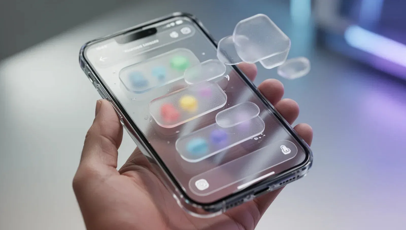 Liquid Glass WhatsApp