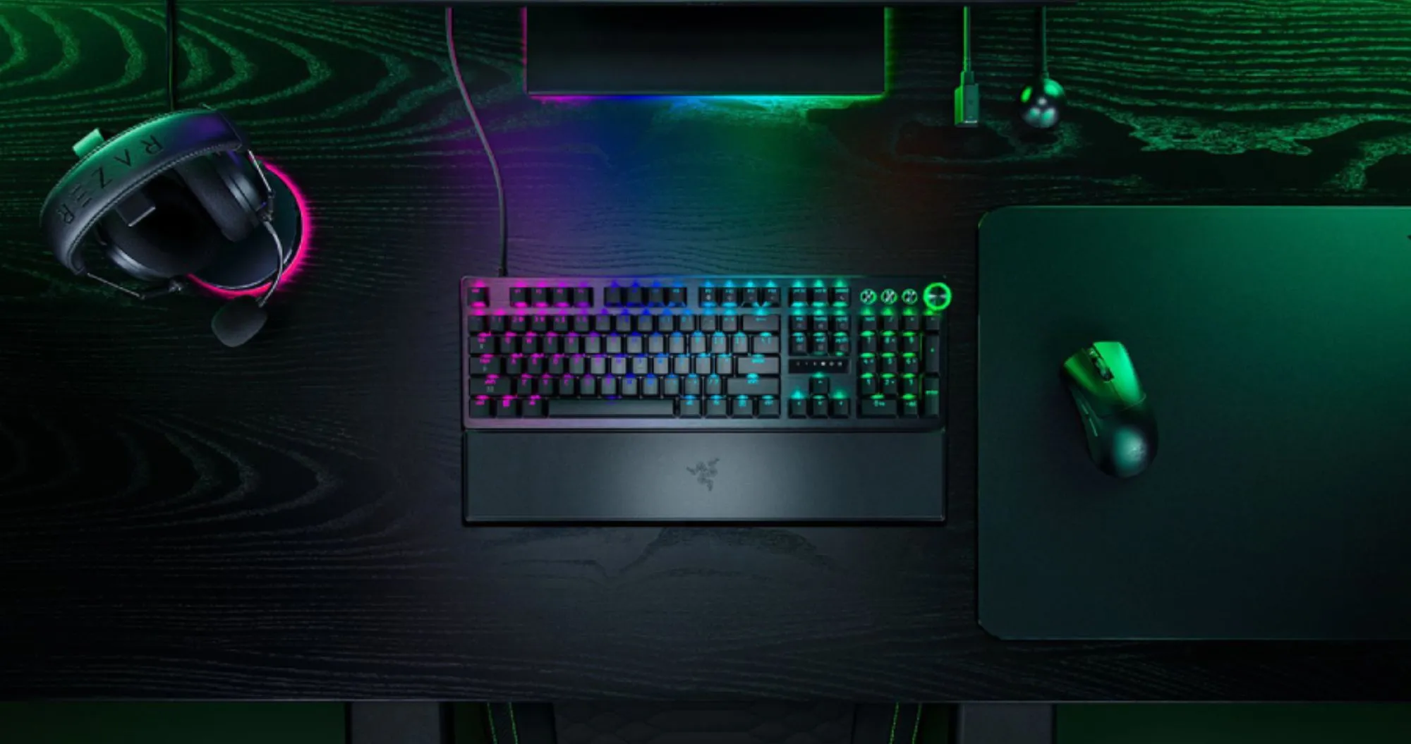 Клавиатура механическая RAZER Huntsman V3 PRO TKL 8KHz (Black)