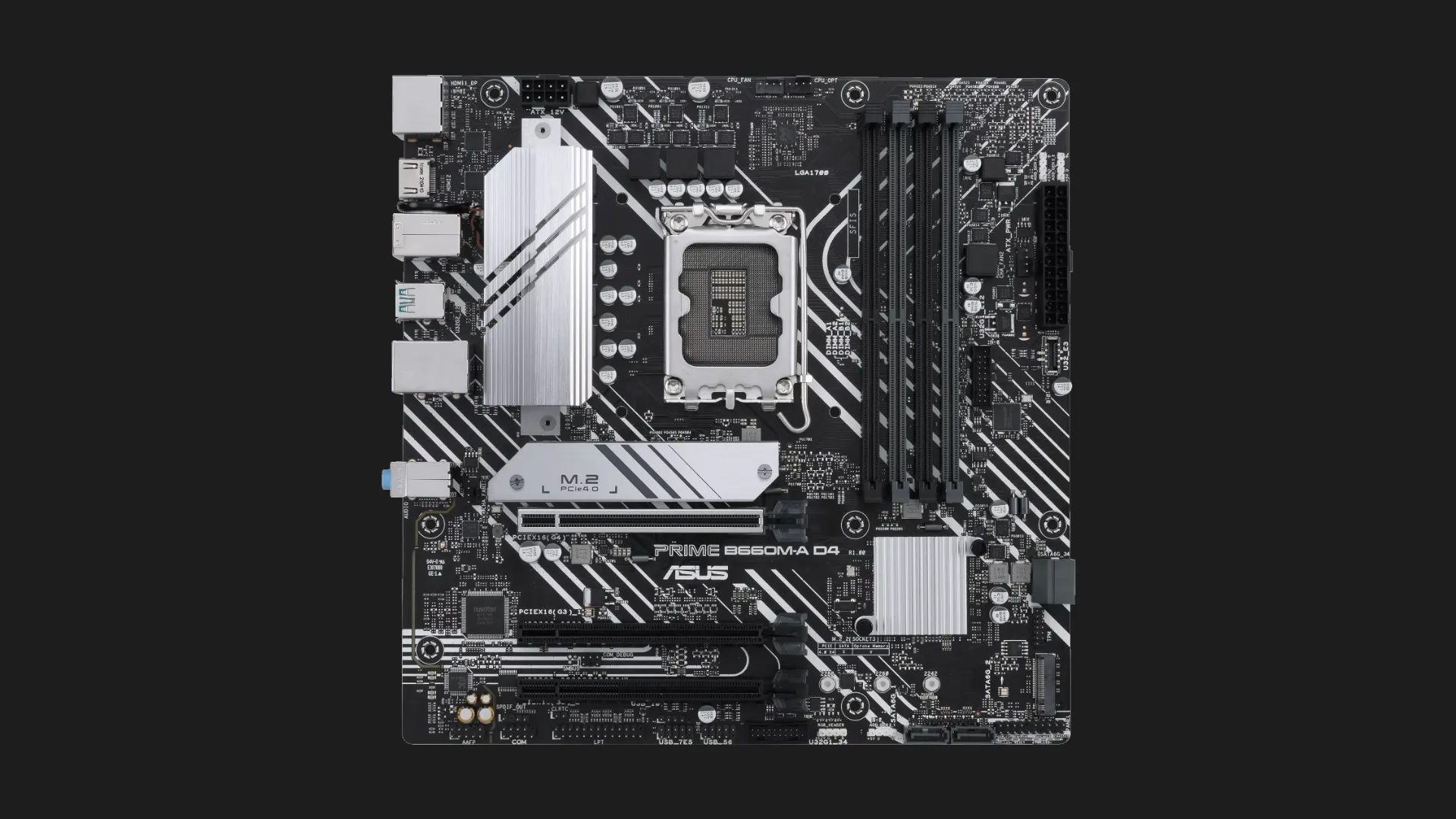 Материнская плата ASUS PRIME B660M-A D4-CSM (90MB19K0-M1EAYC)