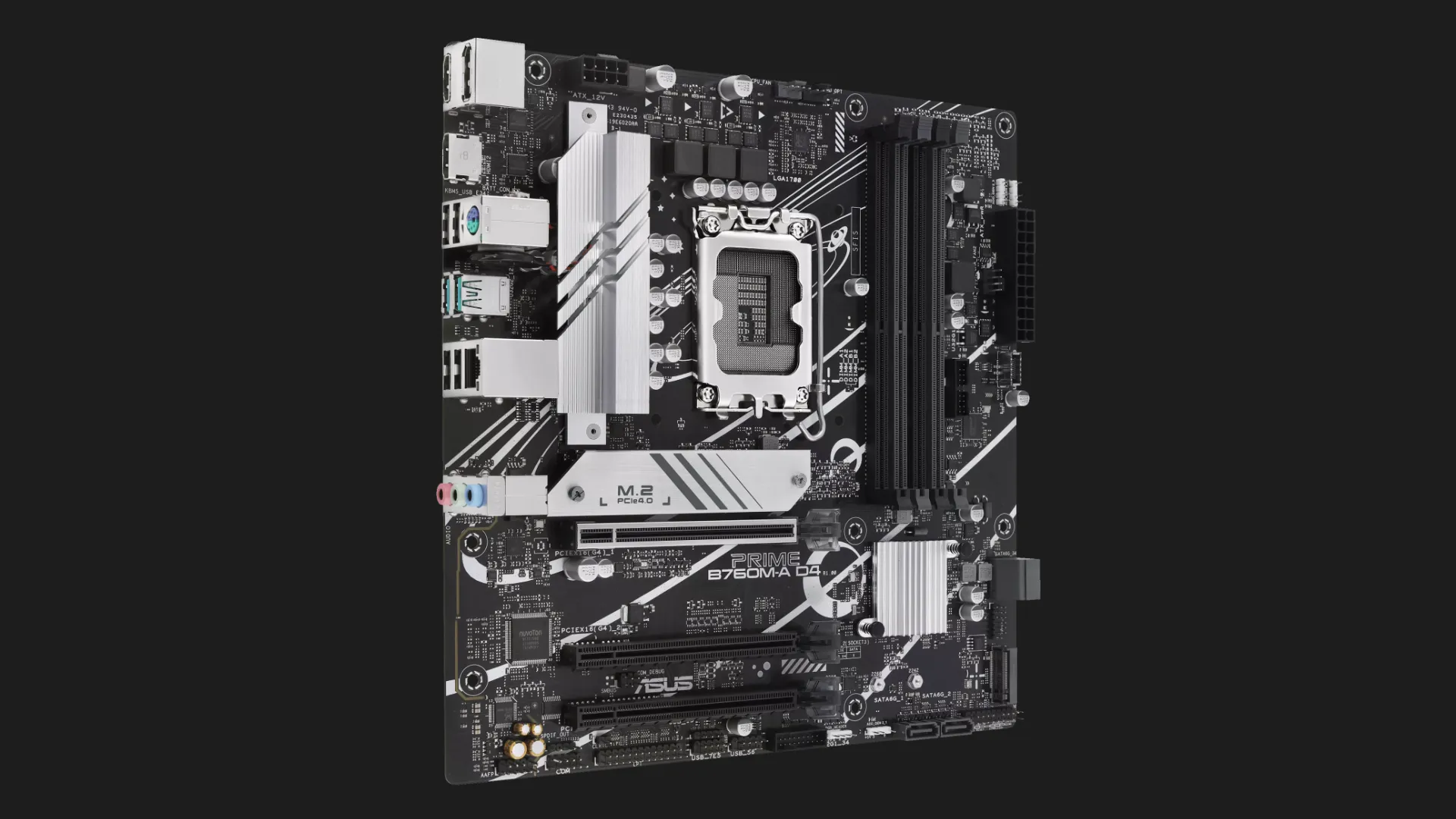 Материнська плата ASUS PRIME B760M-A D4-CSM (90MB1D00-M1EAYC)