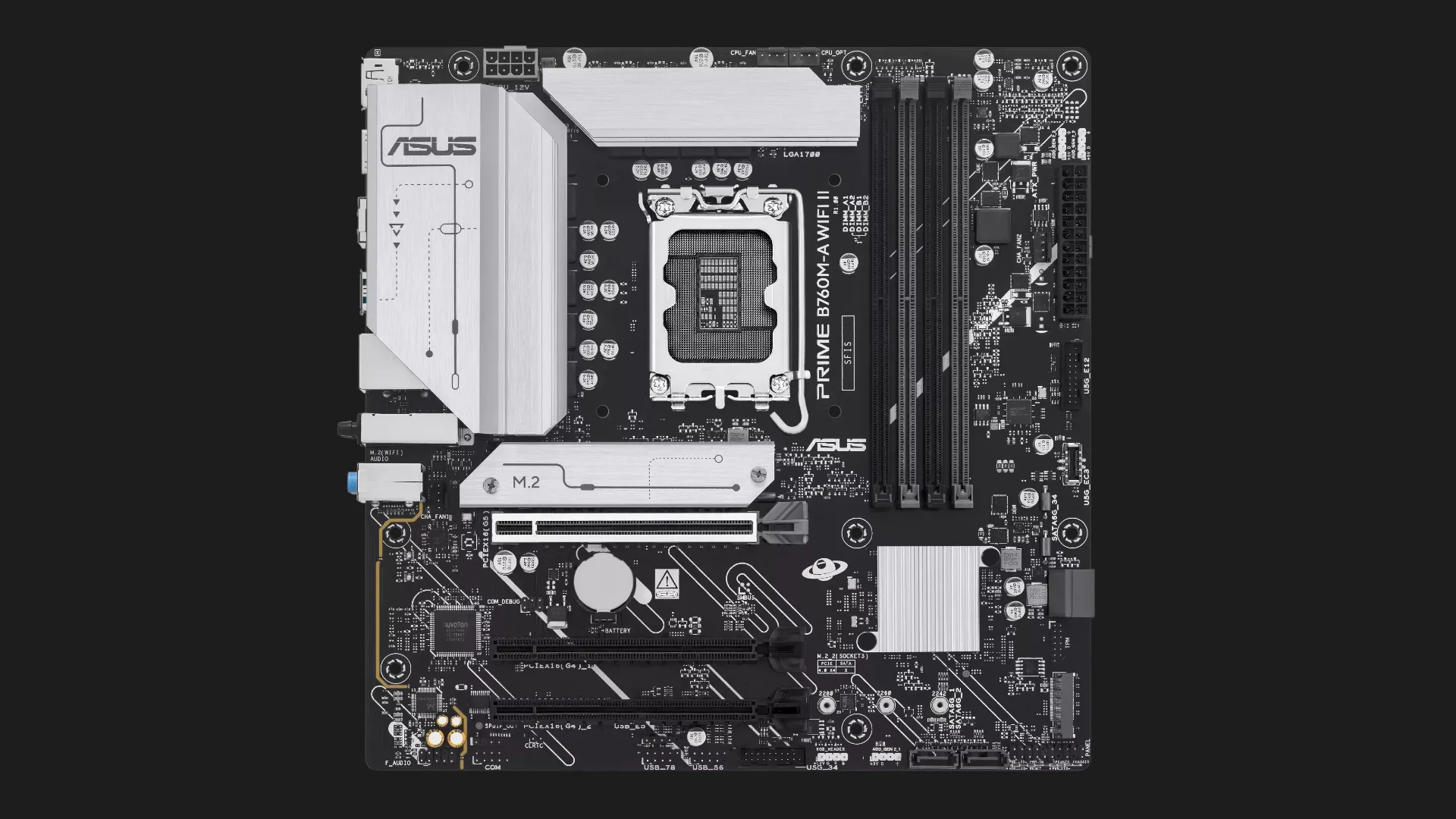 Материнская плата ASUS PRIME B760M-A WIFI II (90MB1NF0-M0EAY0)